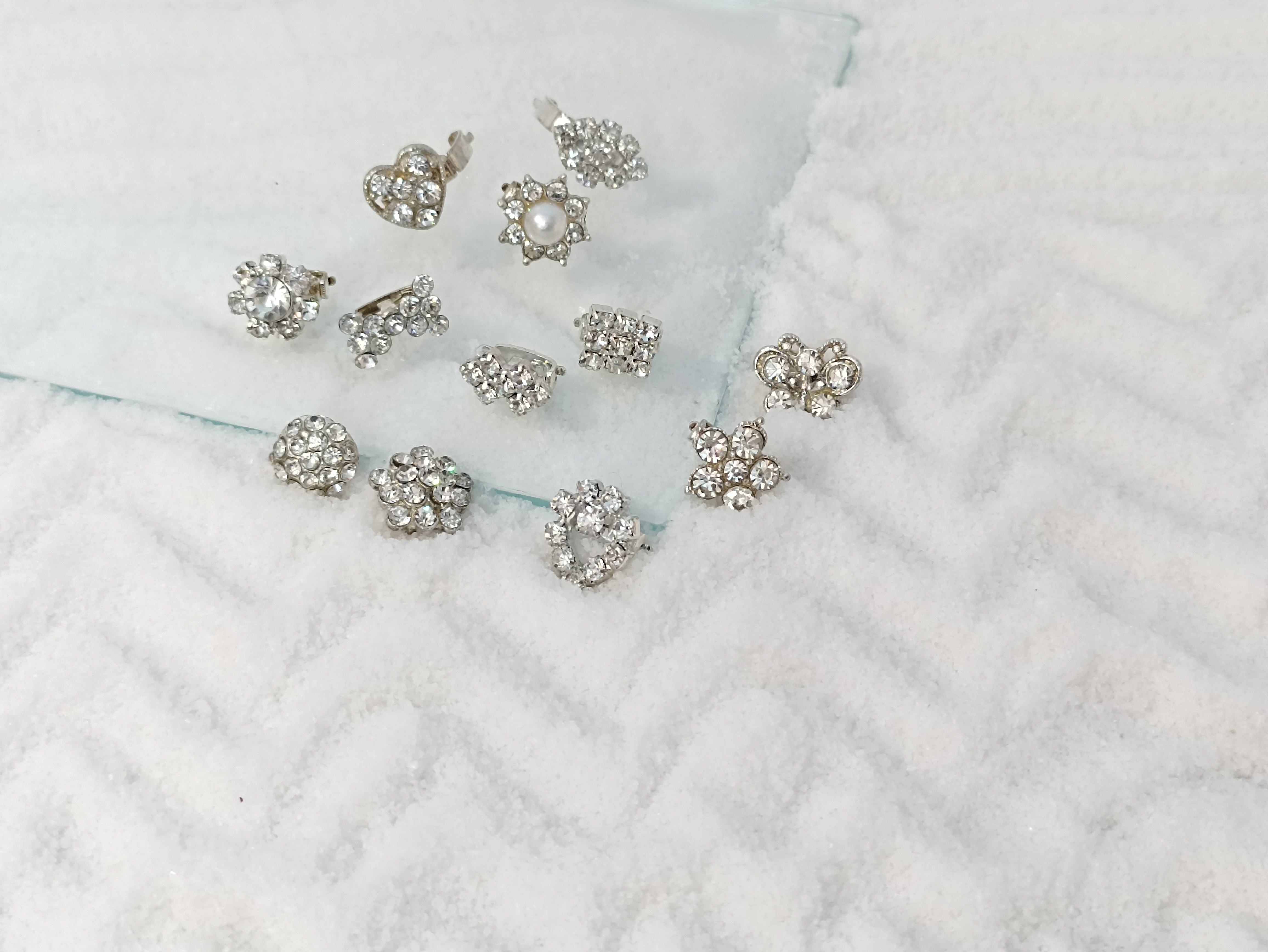 گیره قفل مو نگین دار