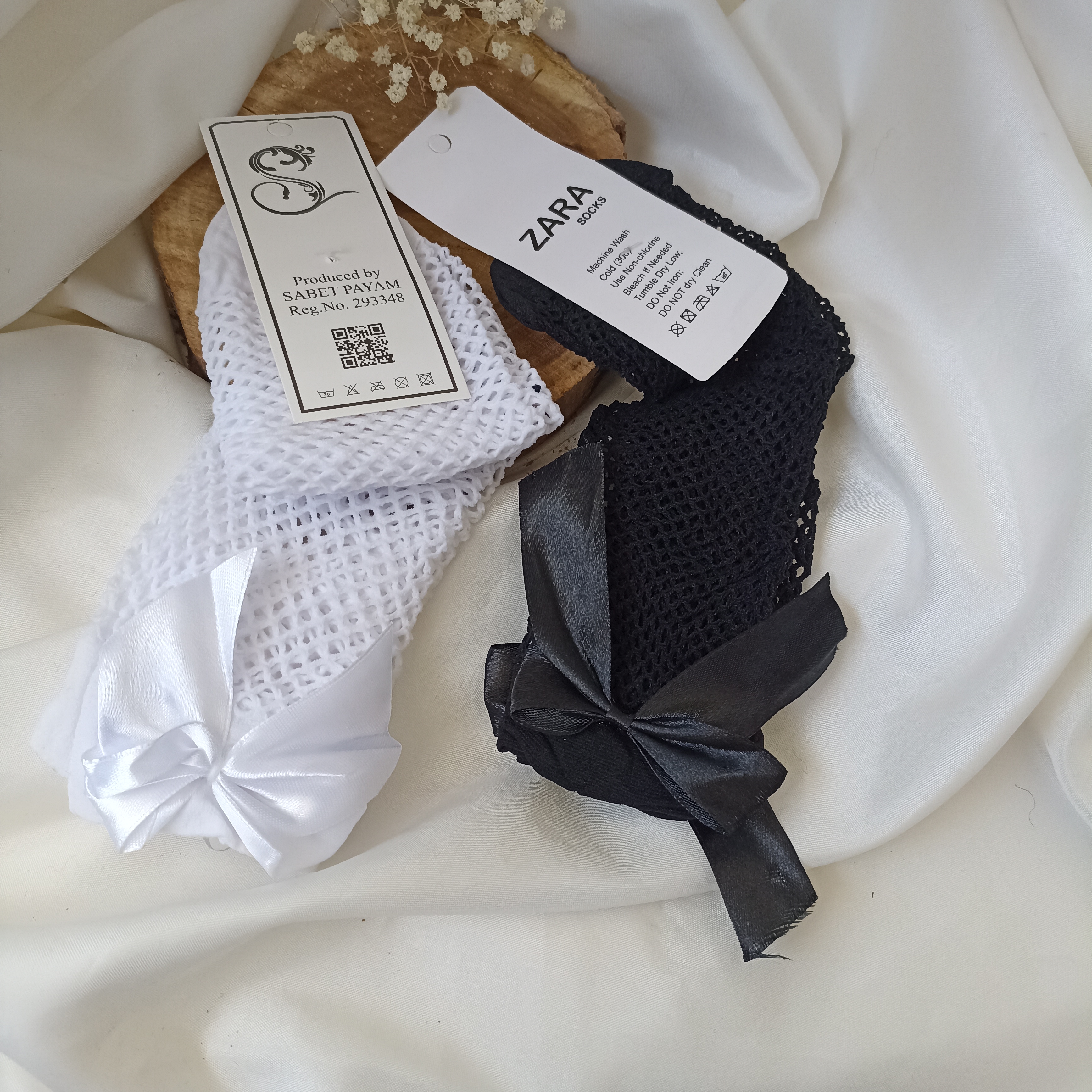 جوراب تمام تور لانه زنبوری