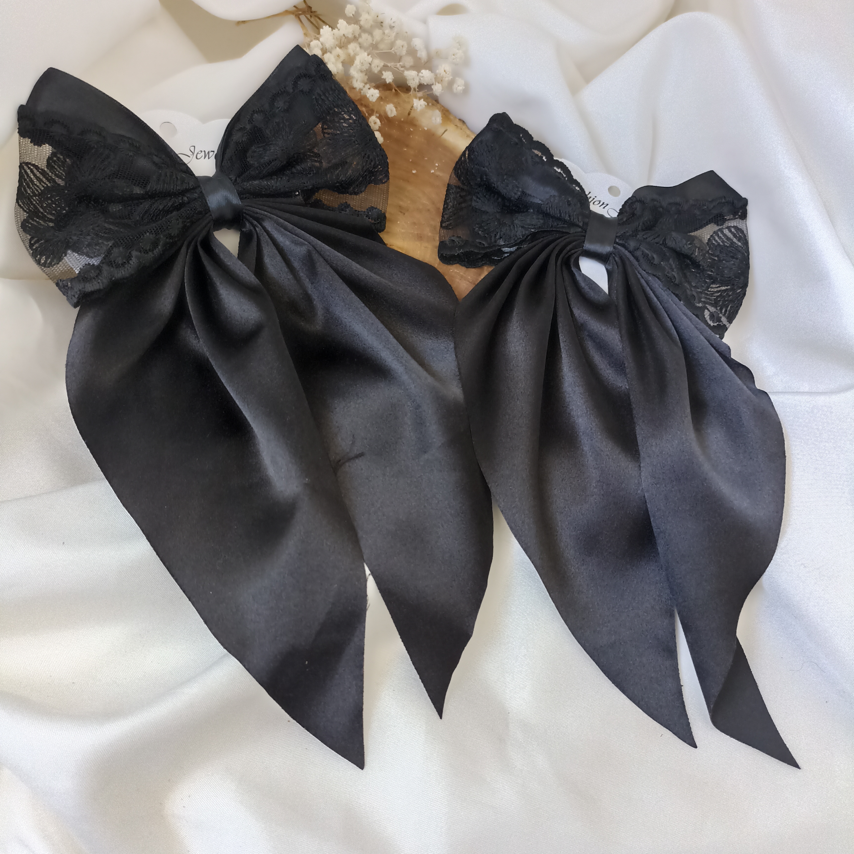 پاپیون توری اویز دار