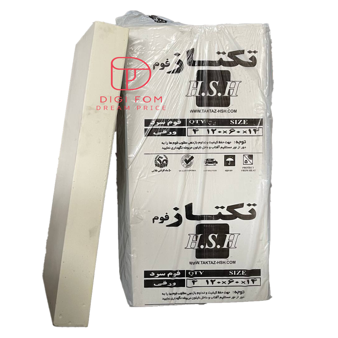 فوم سرد 60x120x14 تکتاز