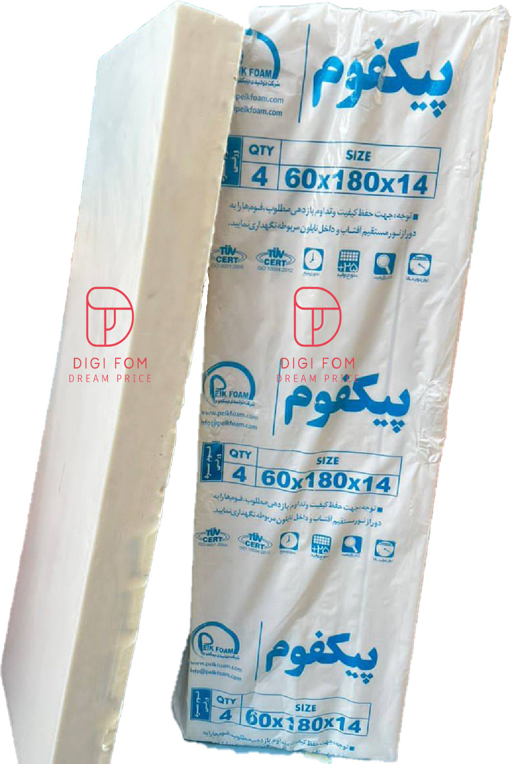 فوم سرد 60x180x14 پیکفوم