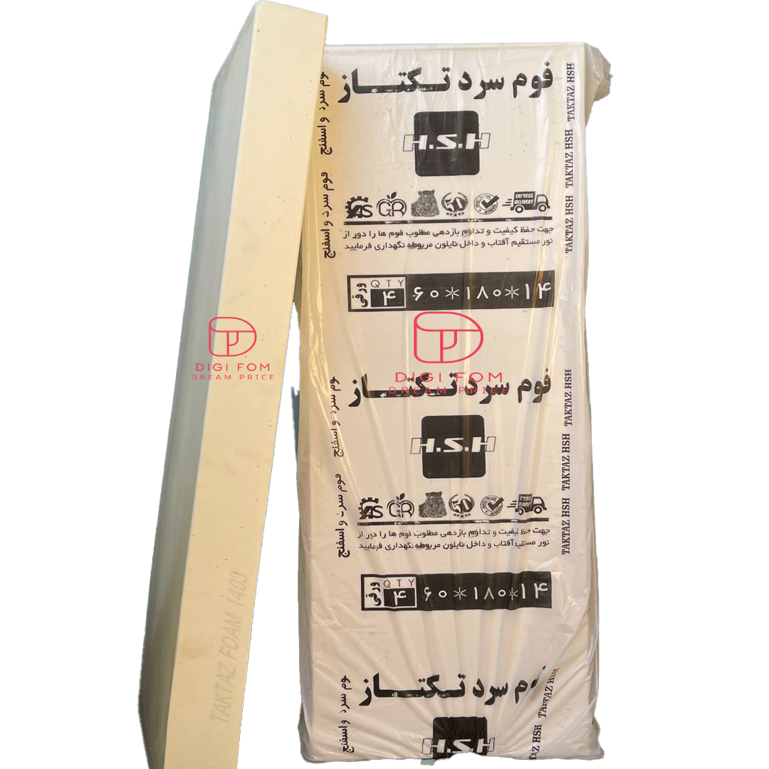 فوم سرد 60x180x14 تکتاز