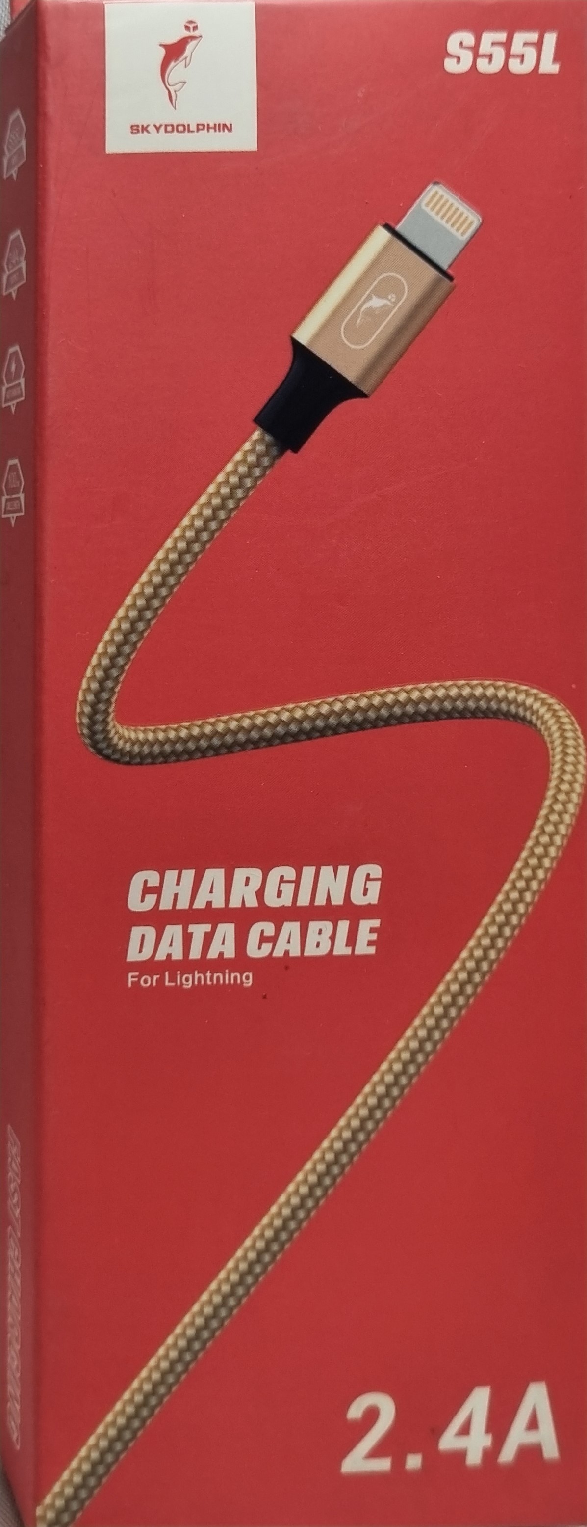 کابل شارژلایتنینگ SKY DOLFHIN مدلS55L