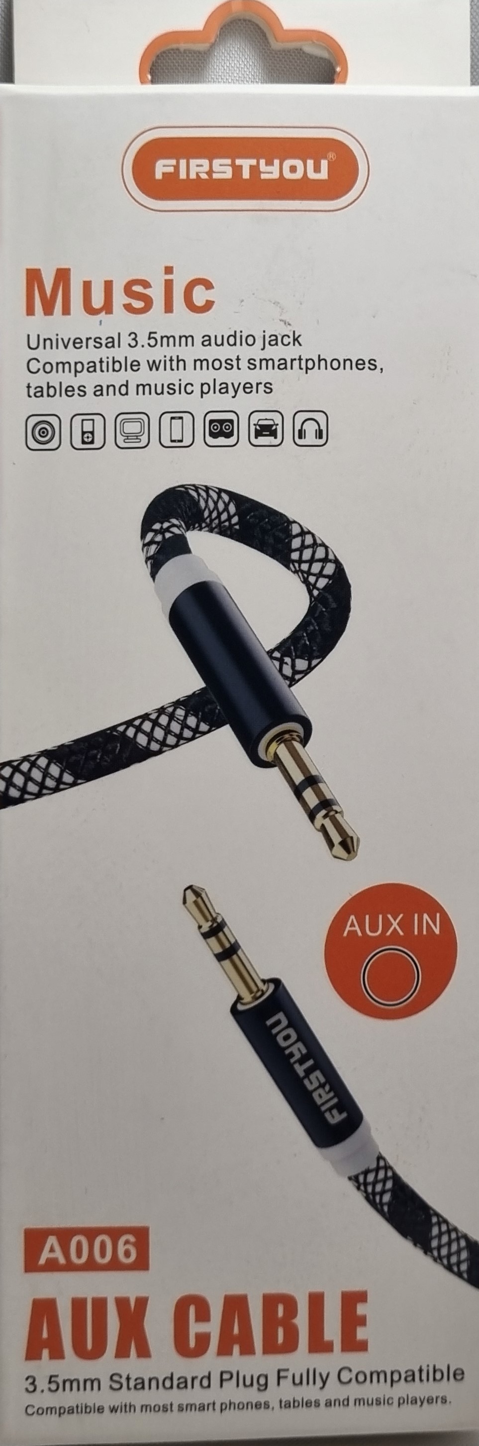 کابلFIRSTYOU-AUXمدل A006