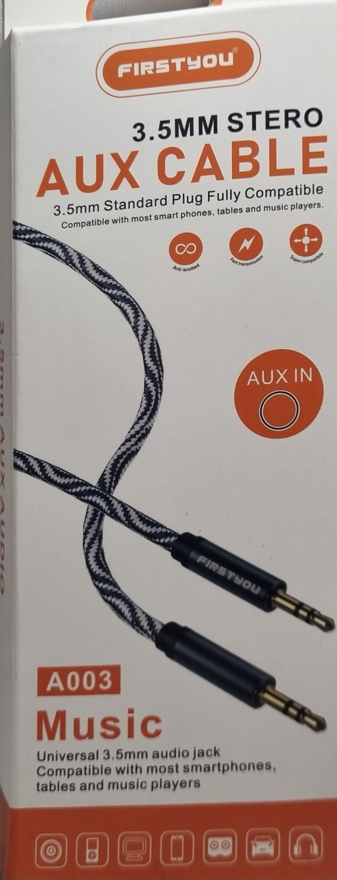 کابلFIRSTYOU-AUXمدل A003