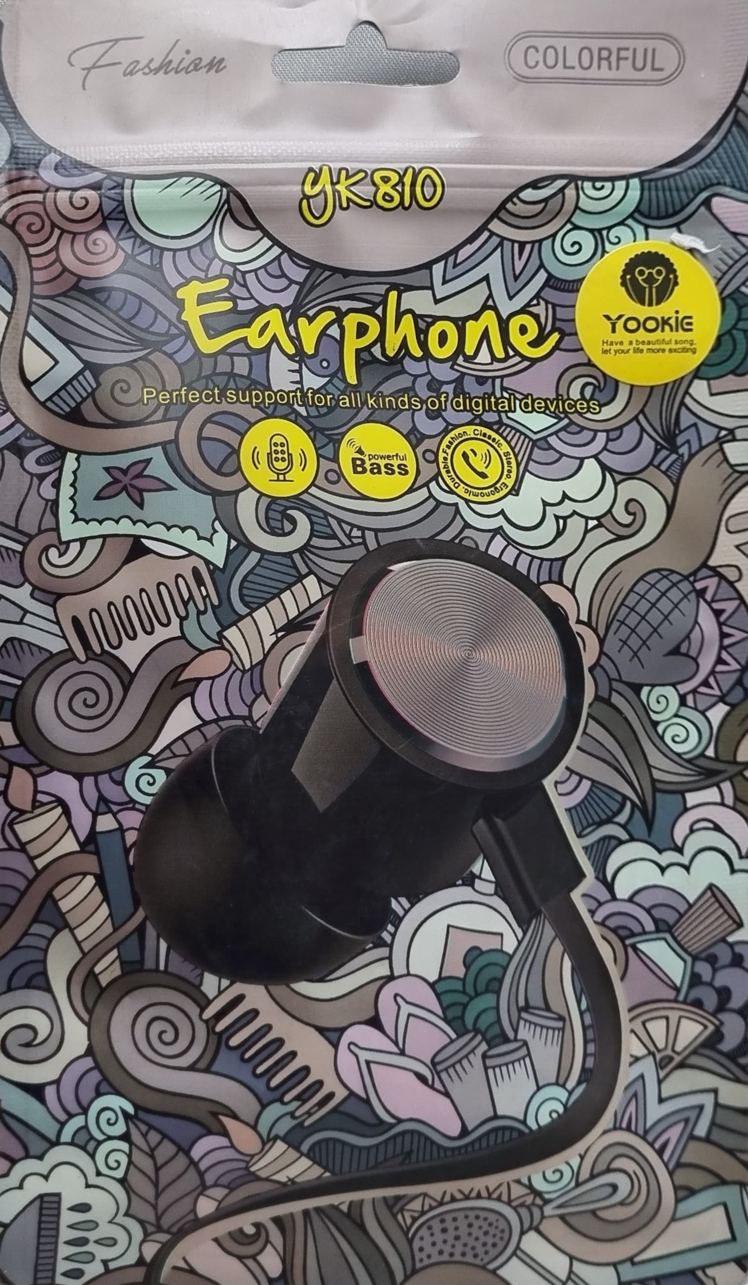 هندزفری سیم دار Yk