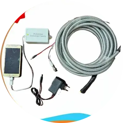 آیکون دسته دوربین شلنگی آندوسکوپی موبایلی