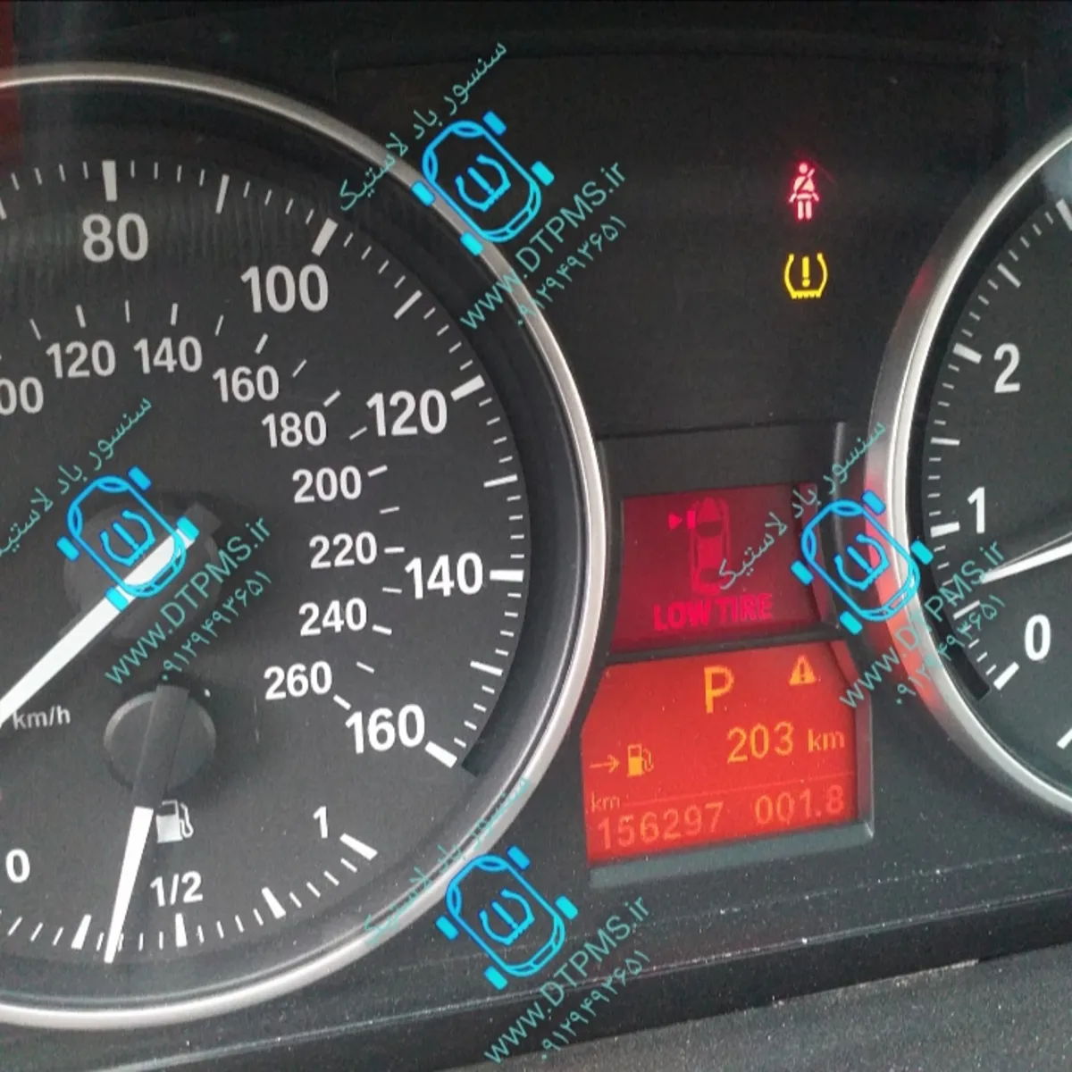 سنسور باد لاستیک بی ام و 535i