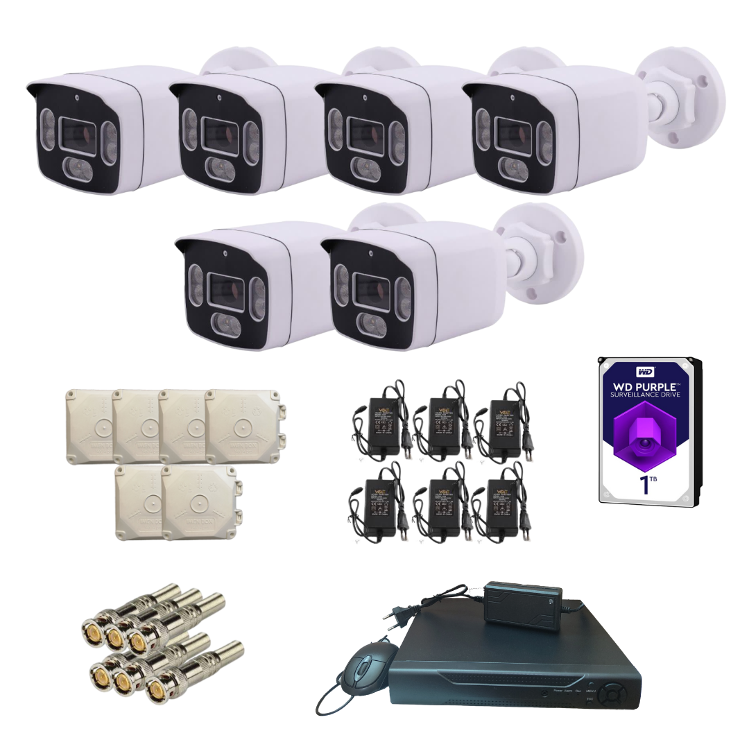 پک کامل دوربین مداربسته ایمو پلاس