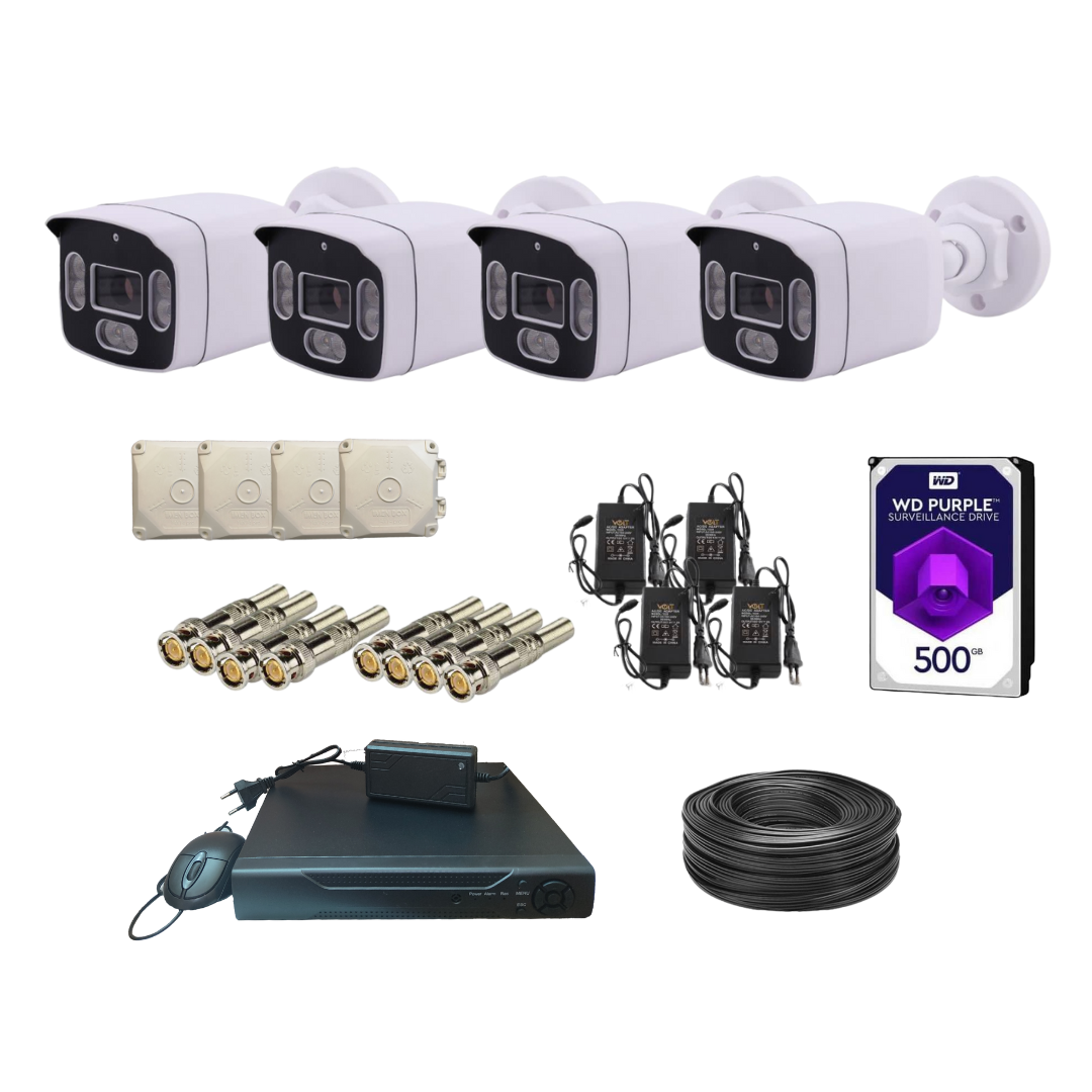 دوربین مداربسته ایمو پلاس با دید در شب رنگی