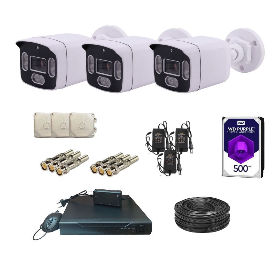 پک کامل دوربین مداربسته ایمو پلاس