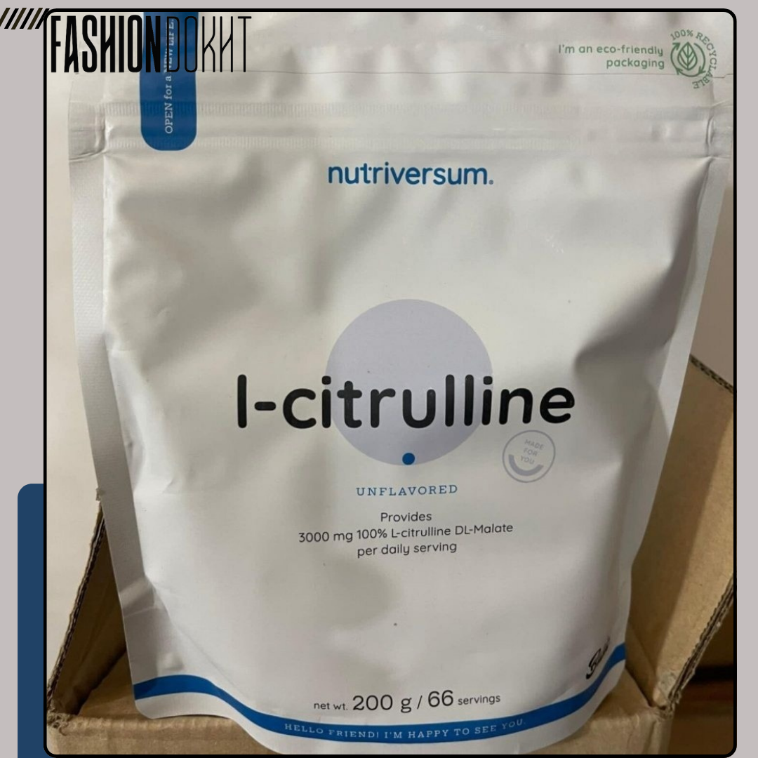 Nutriversum L-Citrullinقدرتمند، بهبود گردش خون و تسریع ریکاوری عضلاتeسیترولین ناتریورسام،مکملی