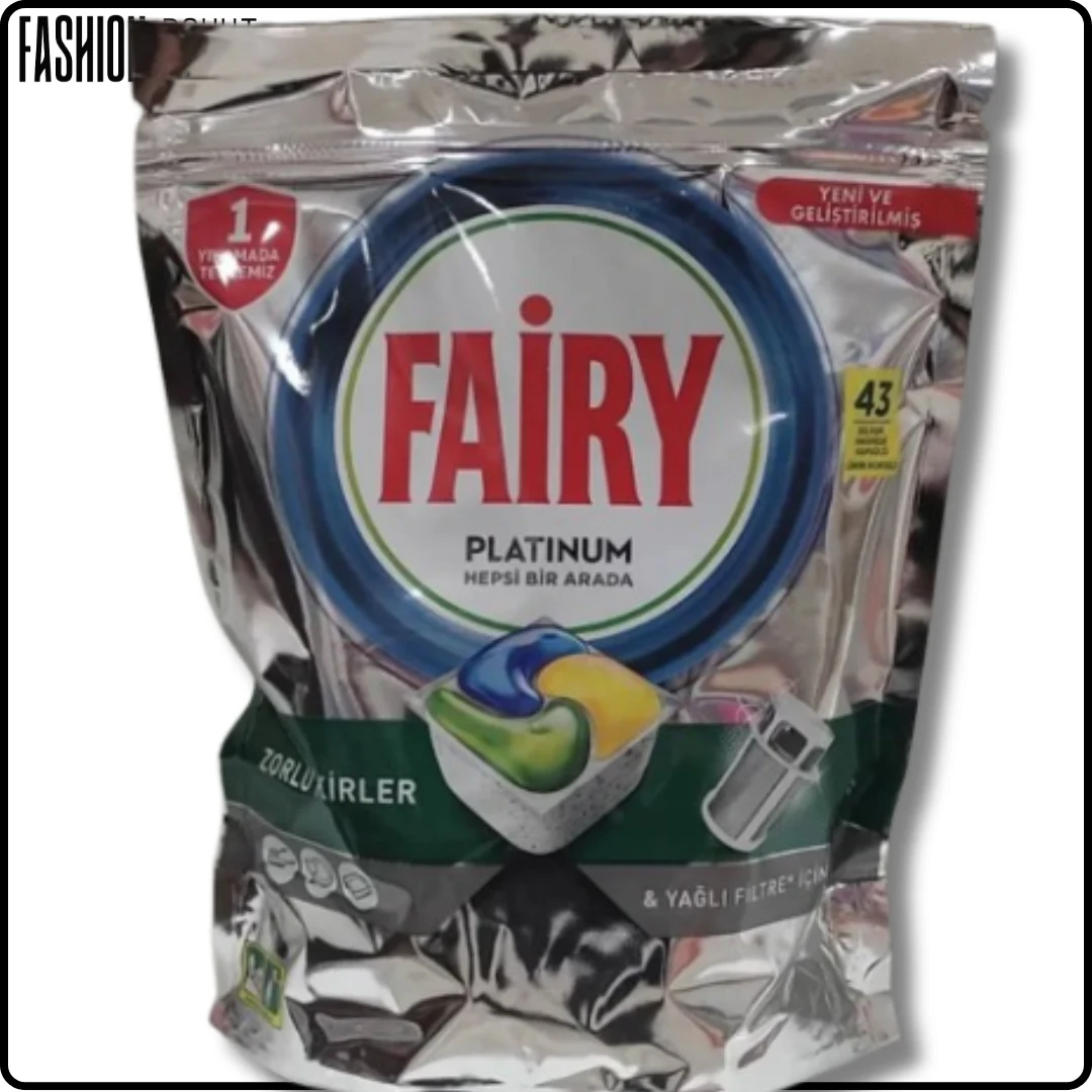 قرص ماشین ظرفشویی اورجینال فیری پلاتینیوم ۴۳تایی Fairy