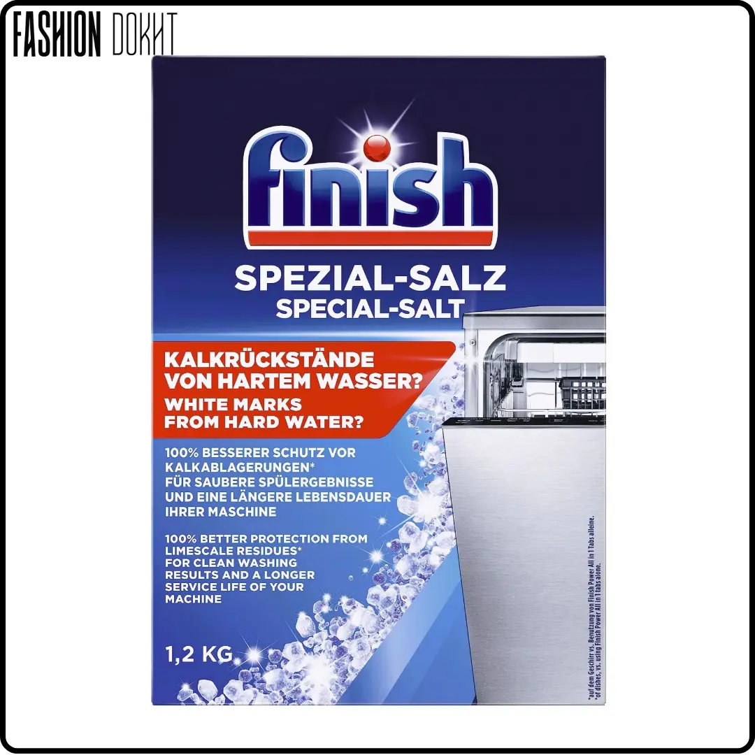 بسته‌بندی نمک ماشین ظرفشویی فینیش اصل آلمان 1.5 کیلوگرم
