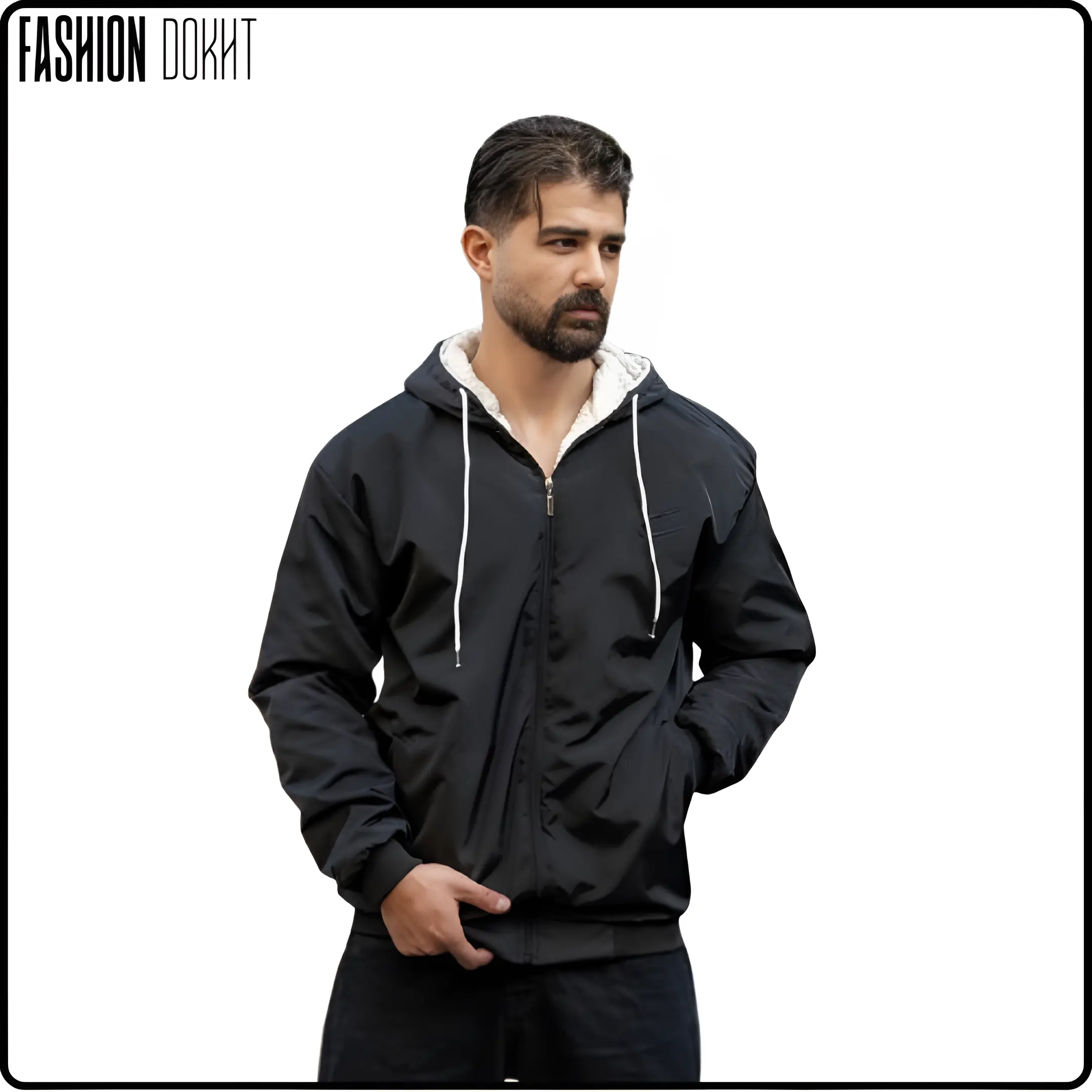 کاپشن مردانه دو نایک مدل Ramin