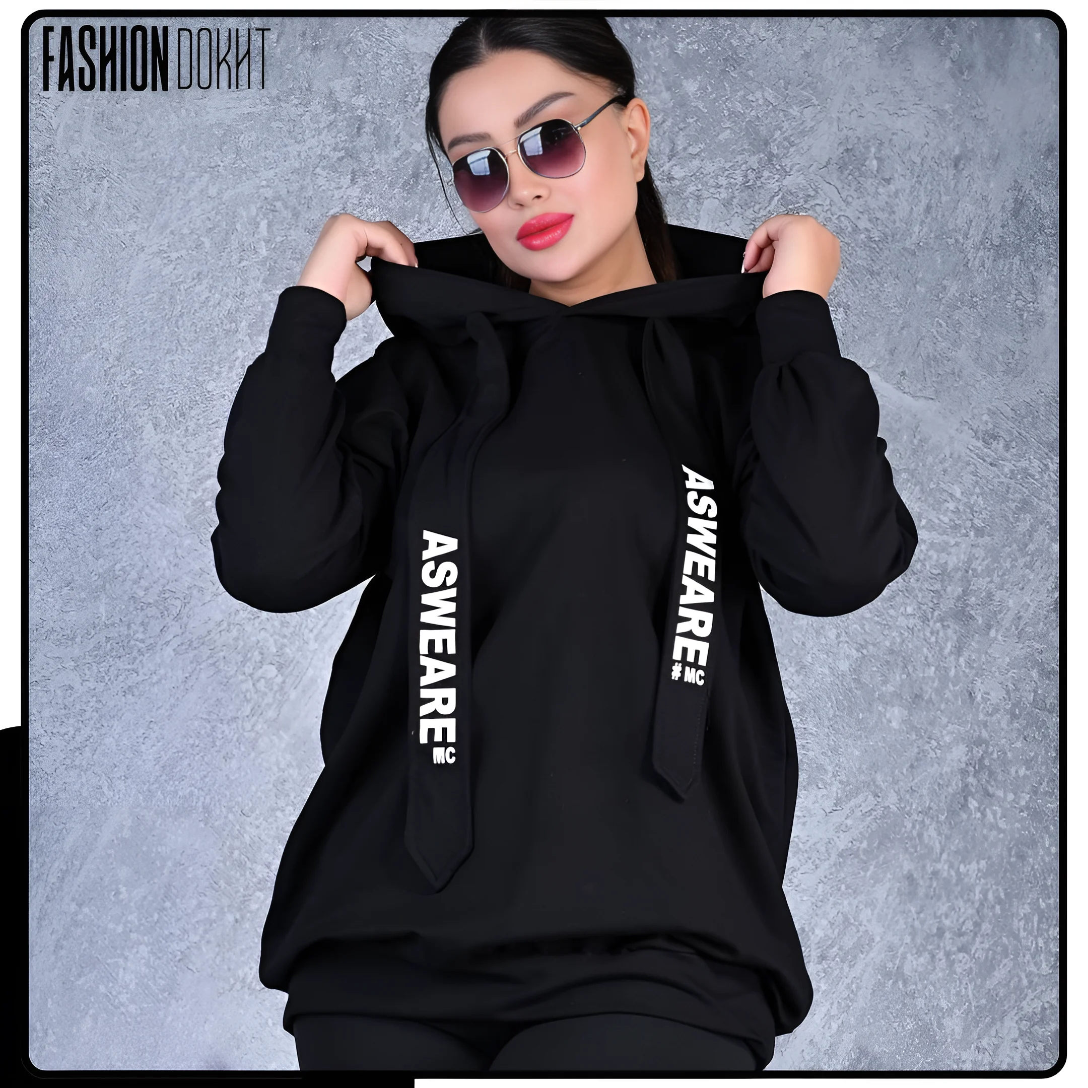 هودی بندی گلکسی پنبه فشن دخت، مناسب فصول سرد