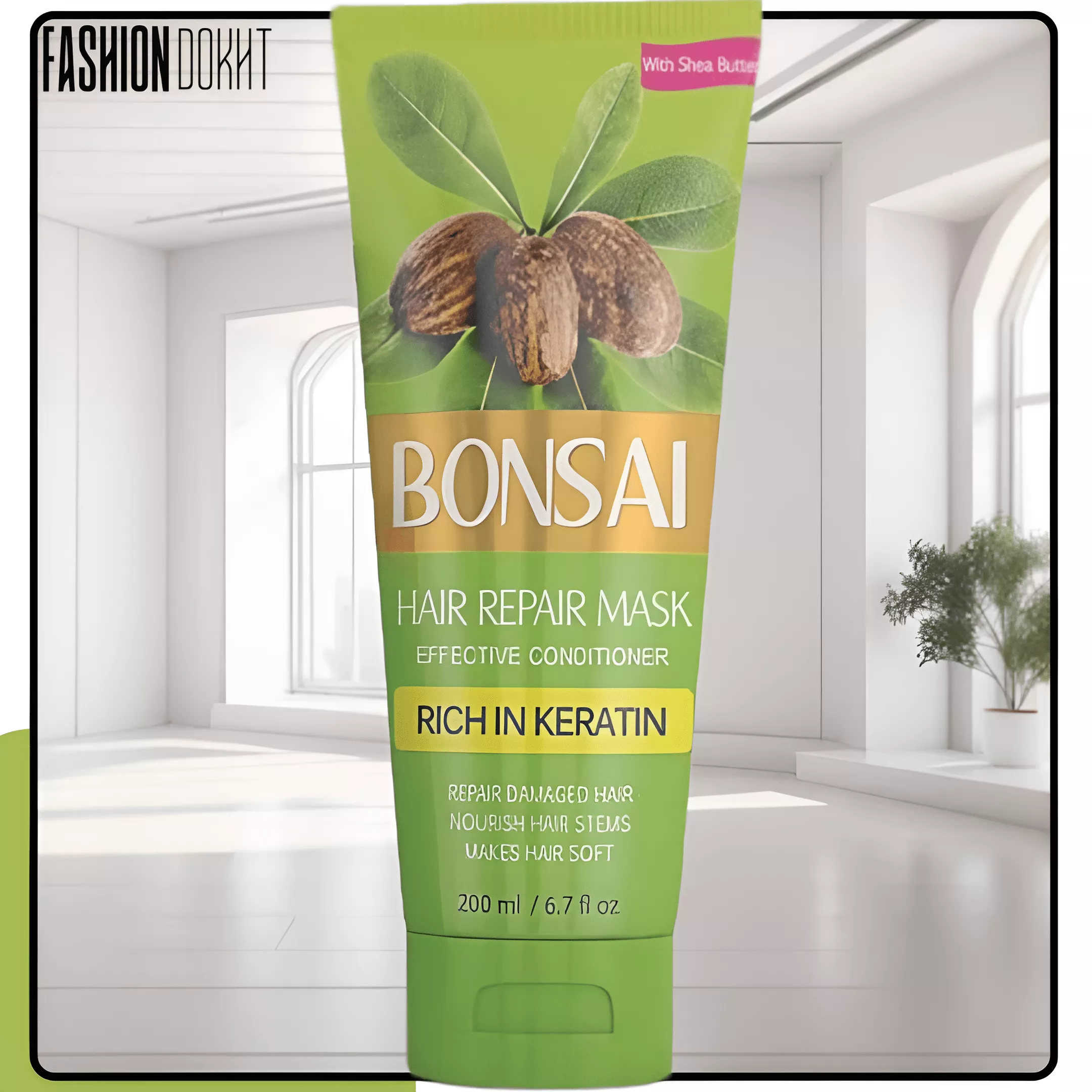 ماسک مو کراتین داخل حمام بن سای - مناسب برای موهای خشک و آسیب‌دیده