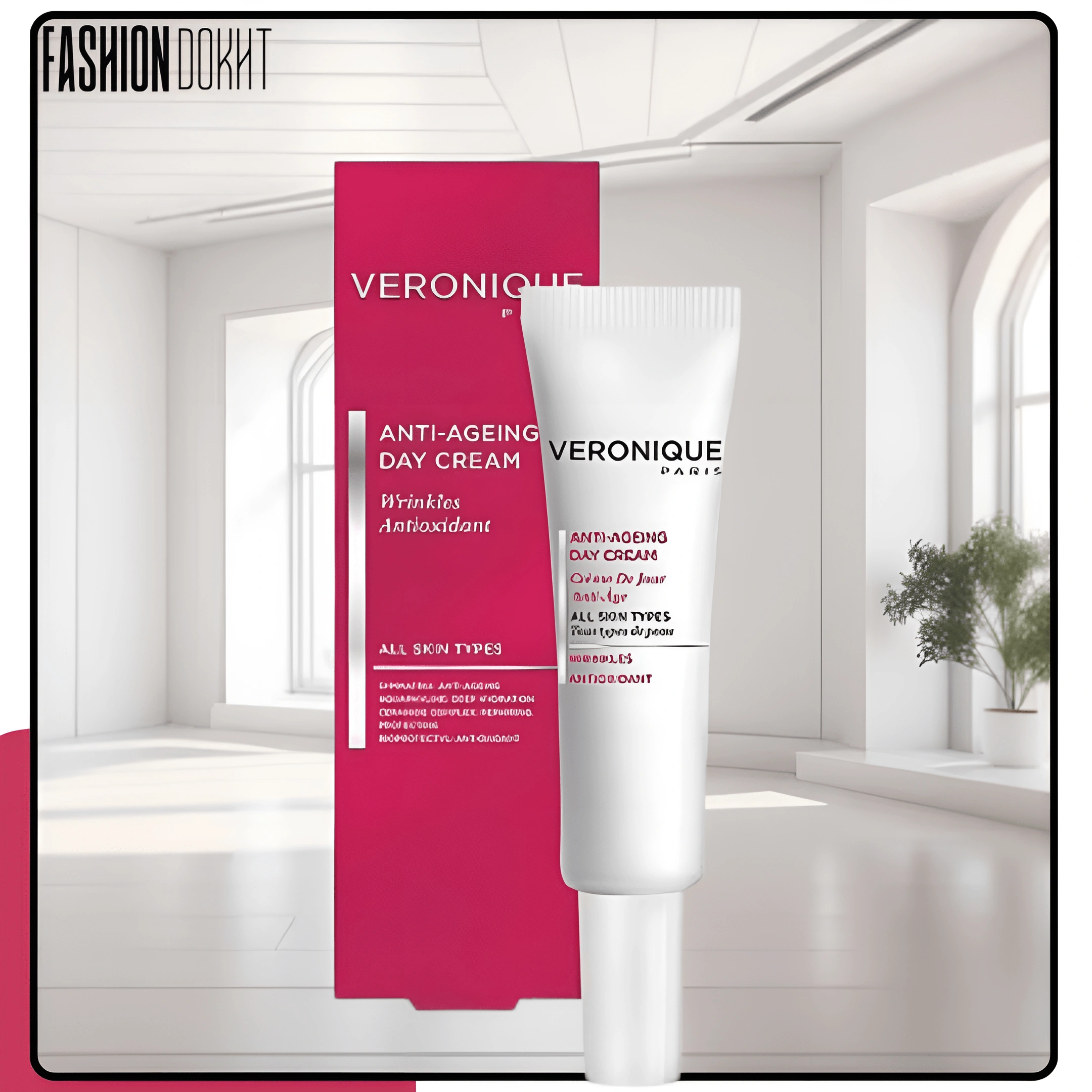 کرم ضد چروک روز ورونیک مناسب انواع پوست 40 میل - محافظت در برابر پیری | فروشگاه فشن دخت