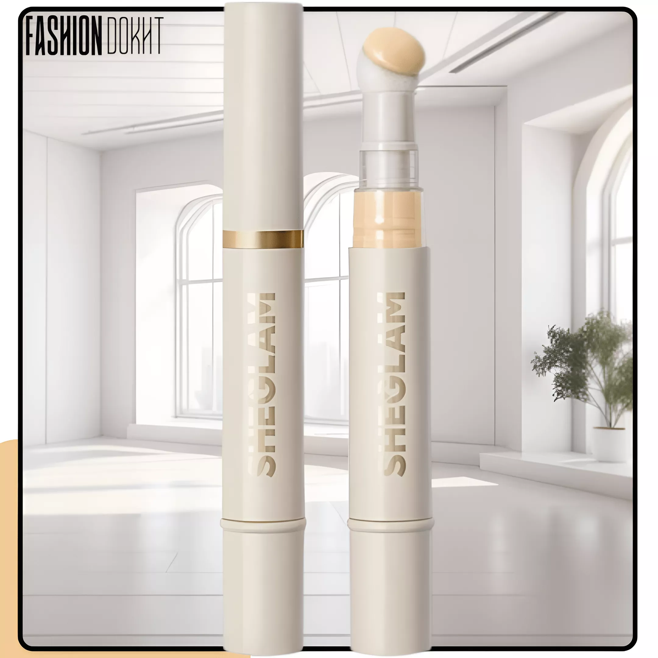 کانسیلر پد دار شیگلم Fair با بافت نرم و رطوبت‌رسانی فوق‌العاده