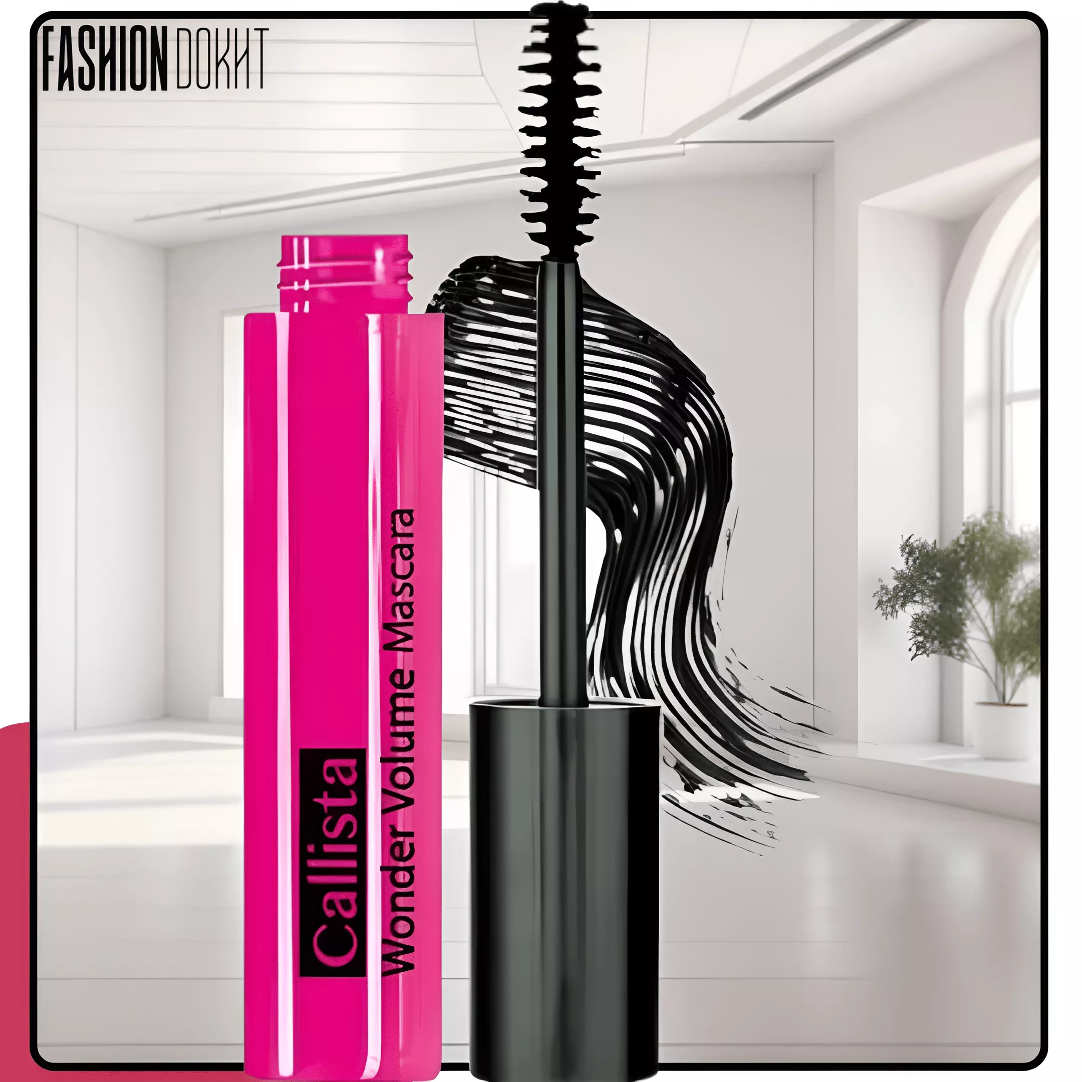 ریمل حجم‌دهنده واندر ولوم کالیستا با اپلیکاتور بزرگ و پوشش‌دهی کامل مژه‌ها