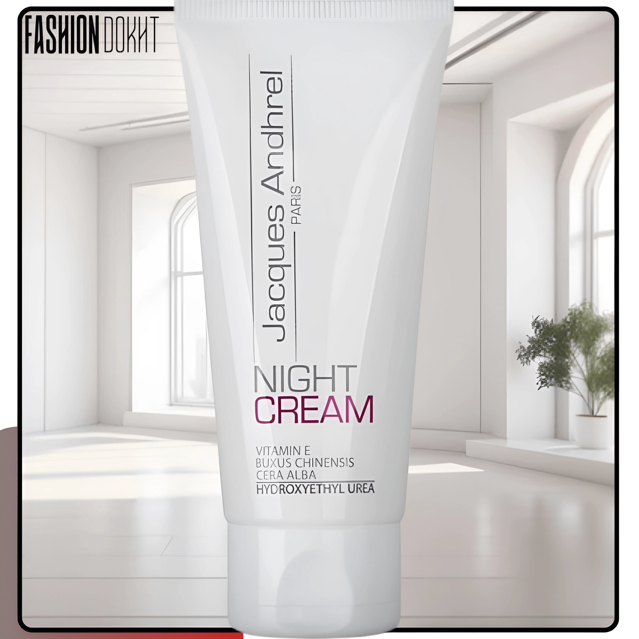 کرم شب ژاک آندرل مناسب انواع پوست حجم 60 میلی لیتر