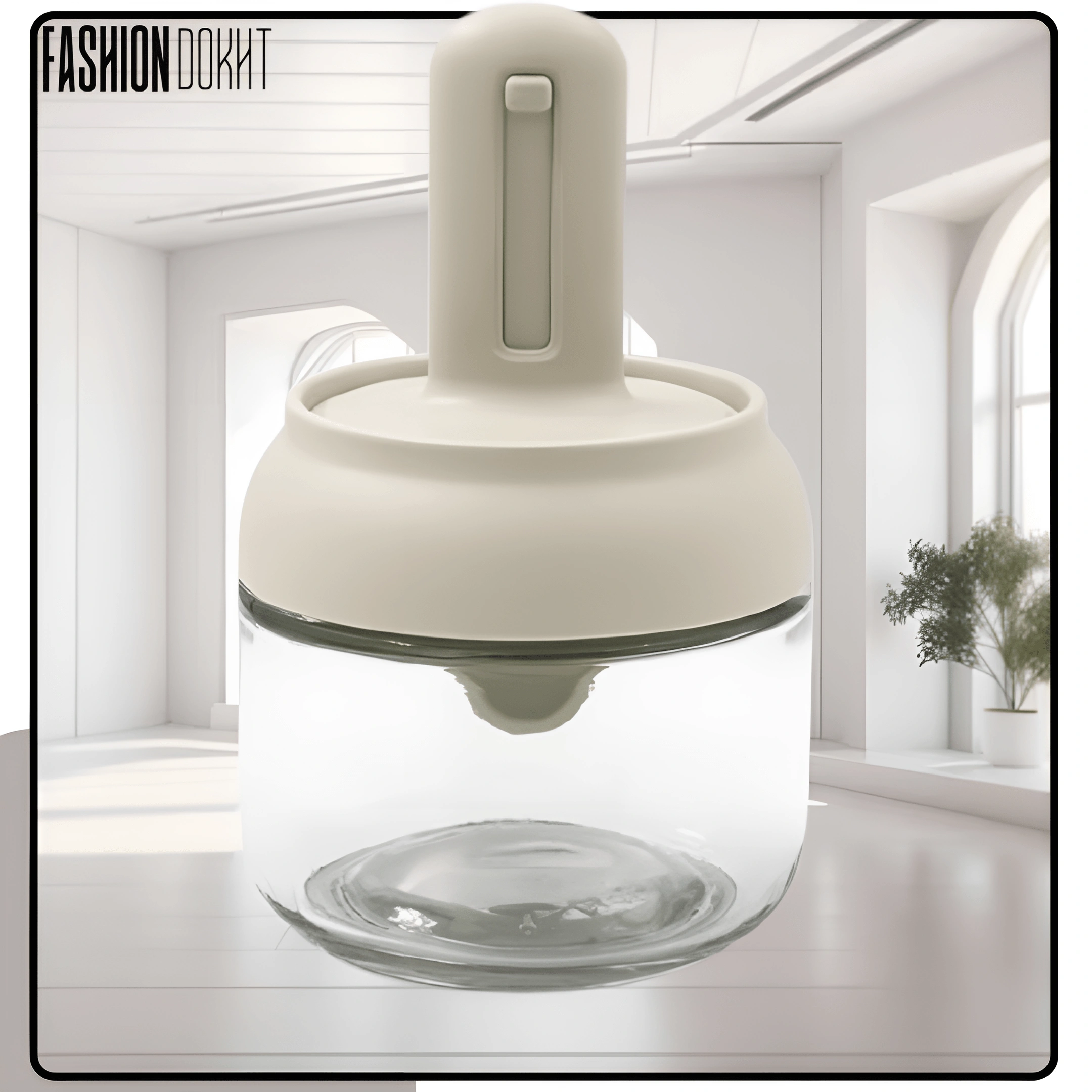 جا ادویه کوچک درب قاشقی 280 میلی لیتری، طراحی ارگونومیک و شیک،برای نظم‌دهی به ادویه‌های آشپزخانه