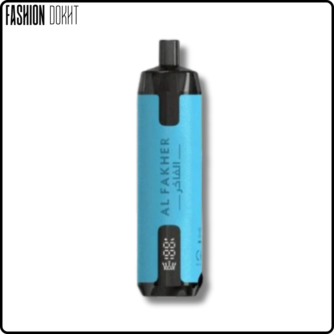 پاد | ویپ یکبار مصرف 6000 پاف توت سیاه نعنا الفاخر(دود زیاد) Alfakher Blackcurrant Mint 6000 Puff.