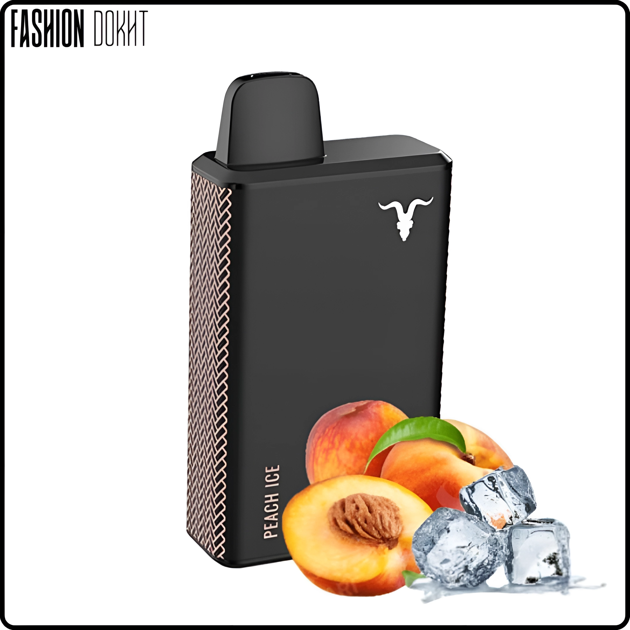 پاد یکبارمصرف 4000 پاف هلو یخ - ایگنیت IGNITE V40