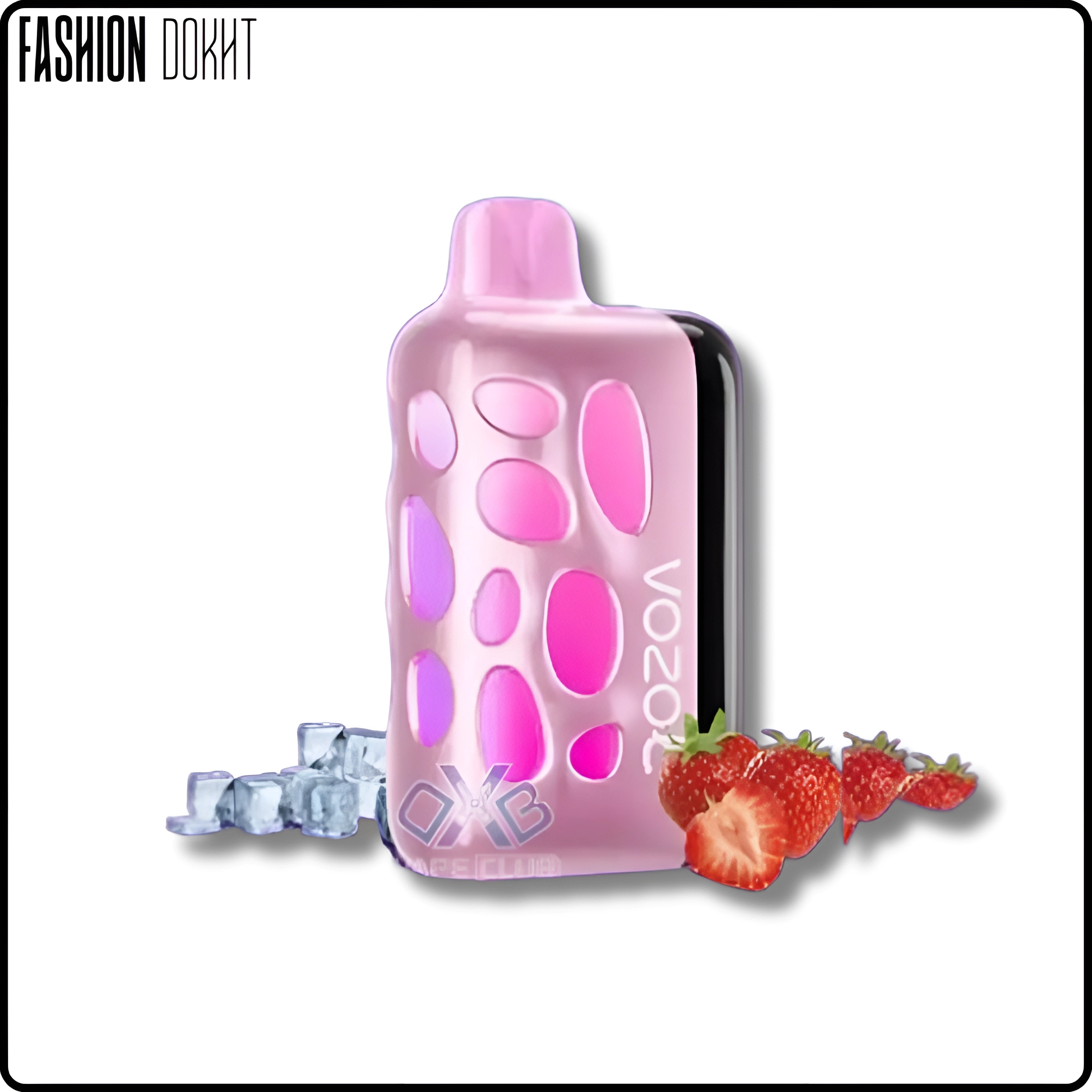 پاد وزول 40000 پاف - توت فرنگی یخ - اورجینال - Vozol Rave  Ice