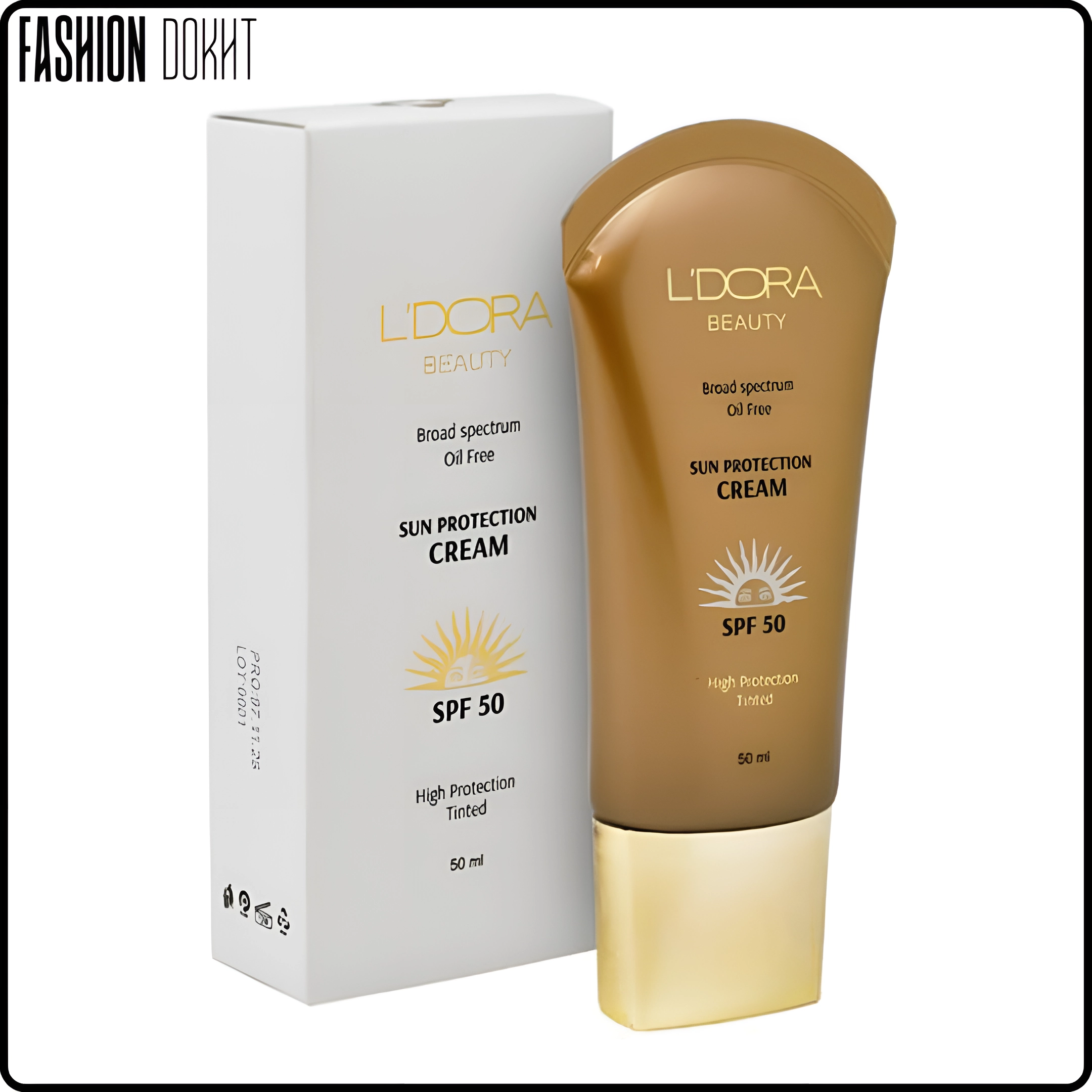 ضدآفتاب رنگی لدورا - L'Dora SPF 50