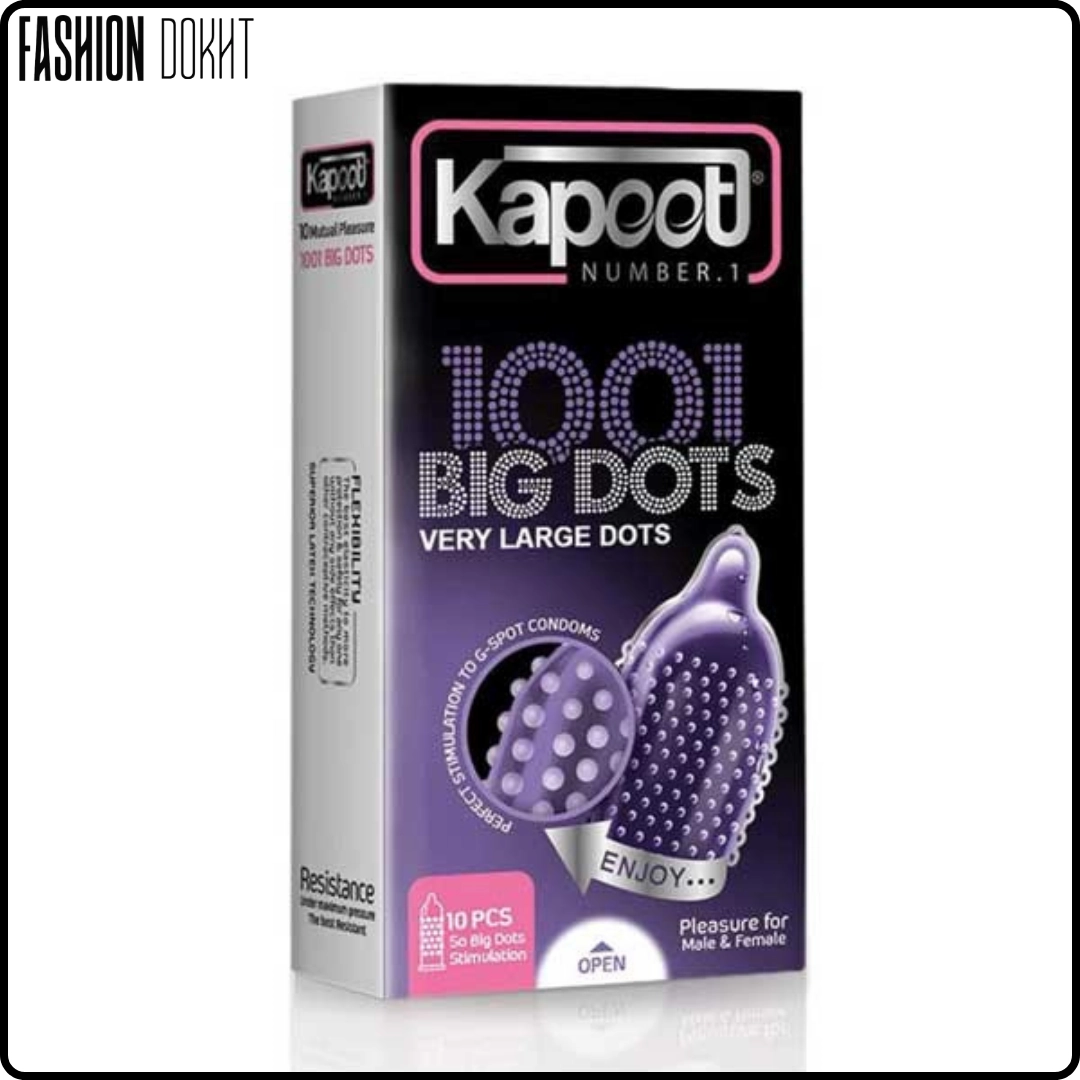 کاندوم ۱۰۰۱ خار درشت کاپوت