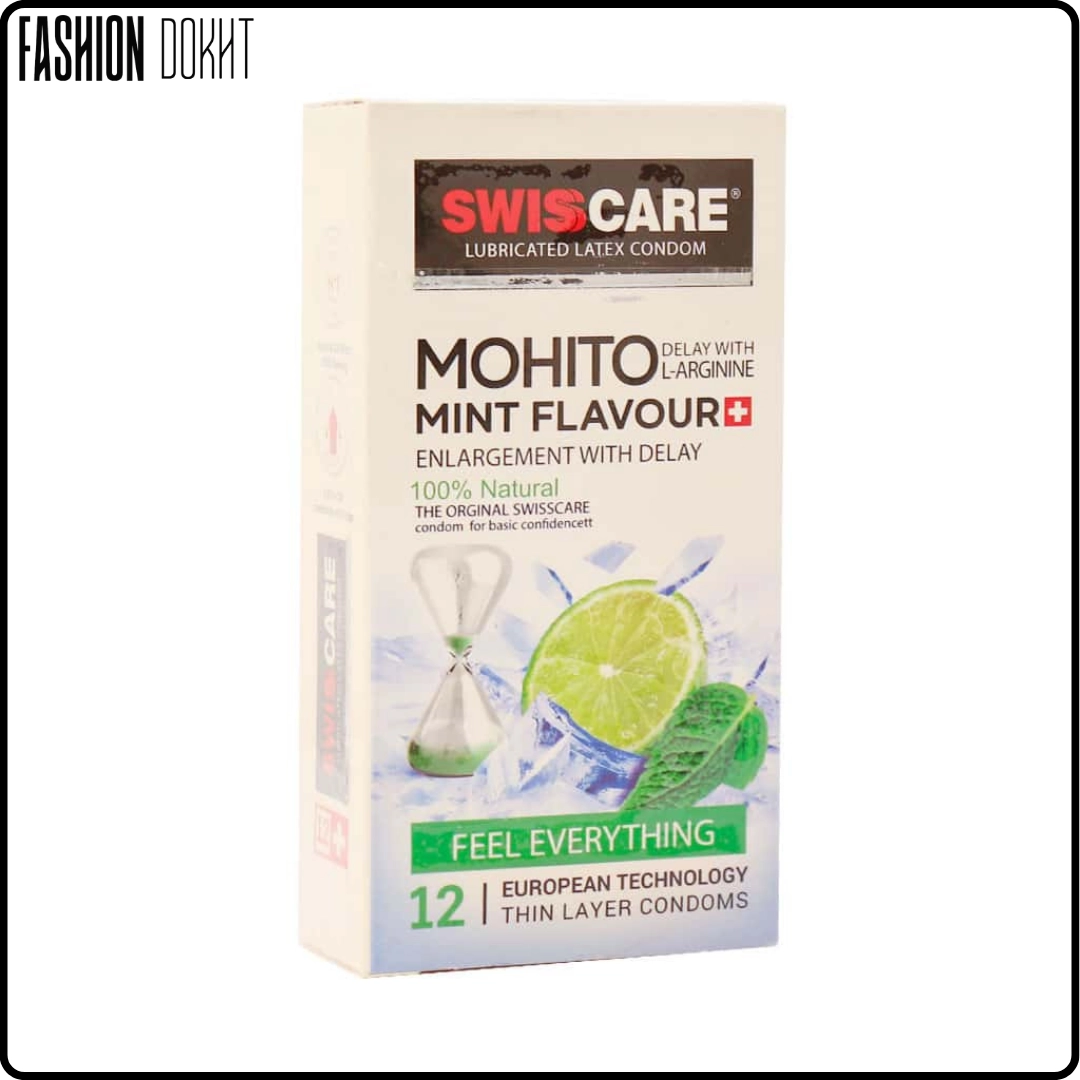 کاندوم سوئیس کر مدل Mohito Mint