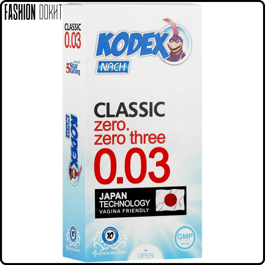 کاندوم فوق العاده نازک کلاسیک 0.03 (10 عددی)