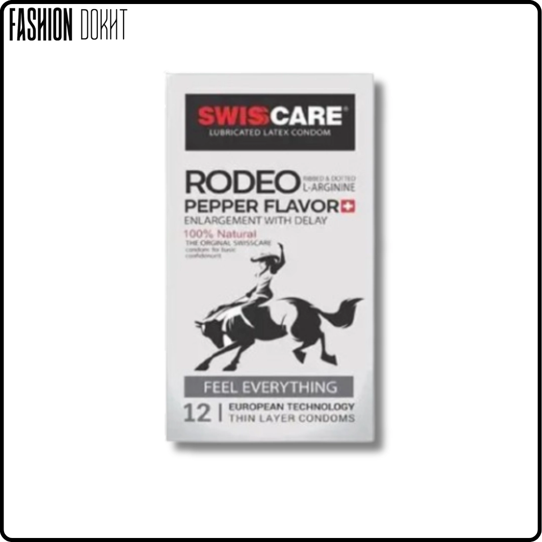 کاندوم بزرگ‌کننده و تاخیری سوئیس کر مدل RODEO