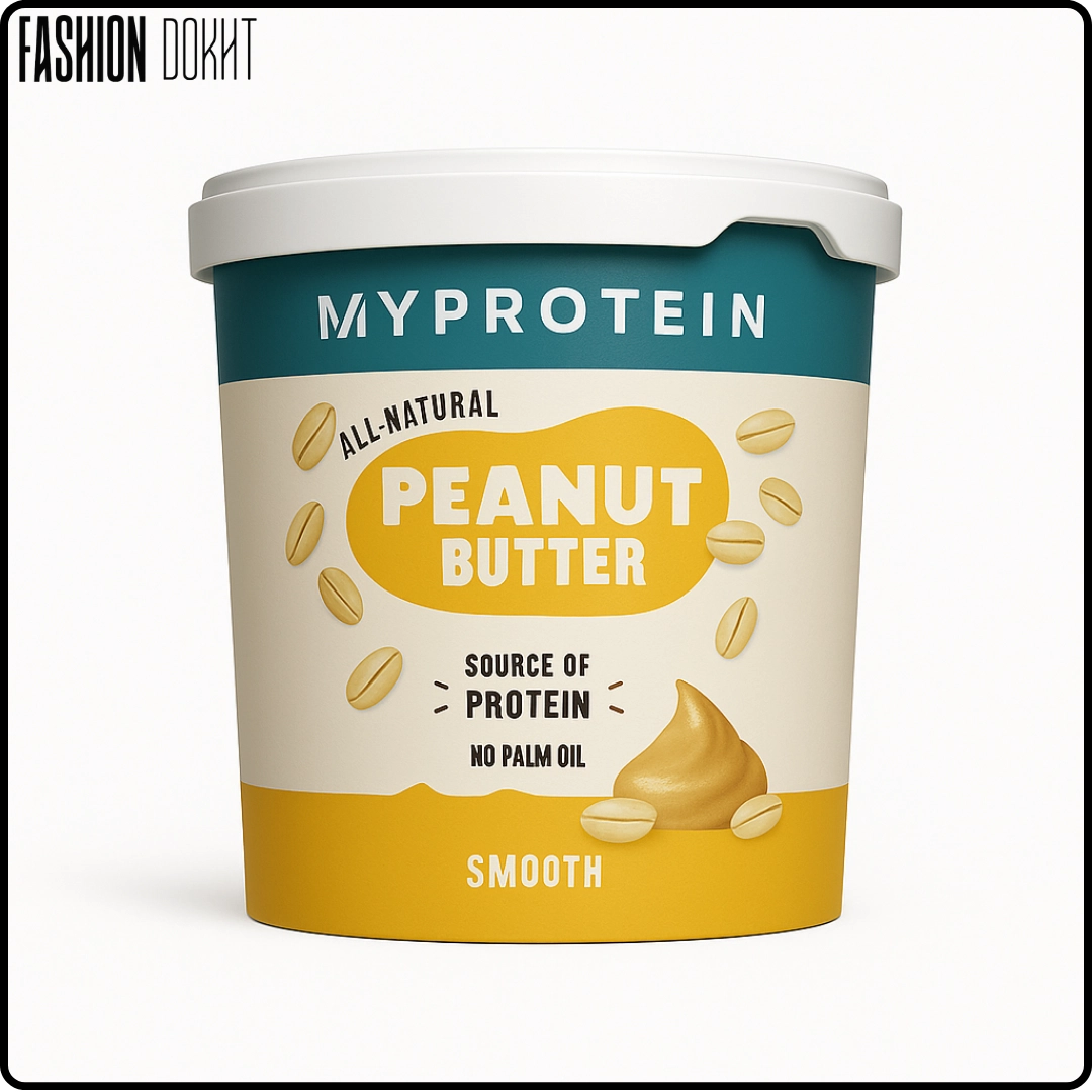 کره بادام‌زمینی طبیعی 1 کیلویی مای‌پروتئین اورجینال، بدون افزودنی، سرشار از پروتئین - فشن دخت