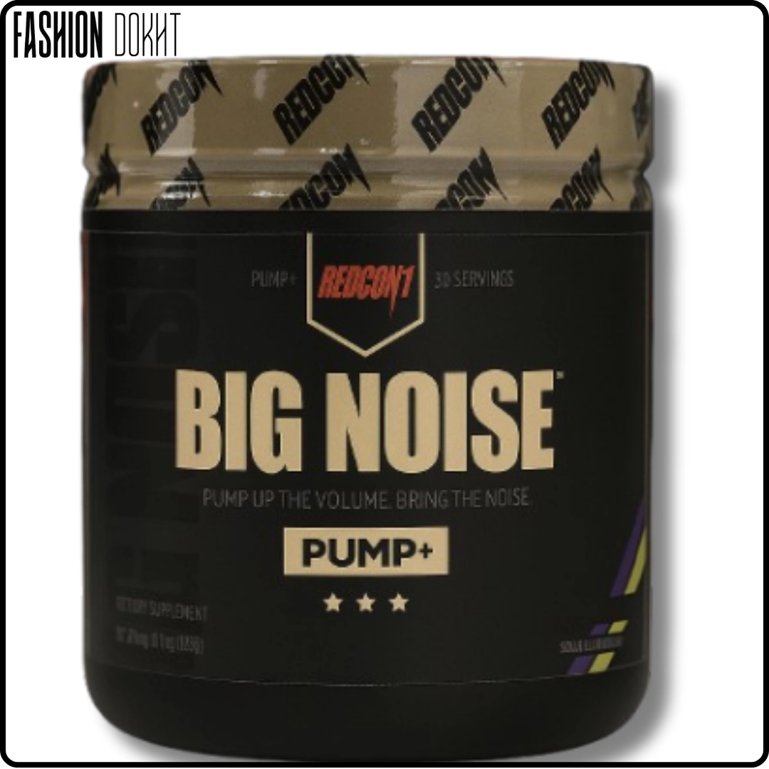 پمپ بیگ نویز RedCon1 آمریکا بدون کافئین، مخصوص تمرکز ذهن و پمپاژ خون، ۳۰ سروینگ، فروشگاه فشن دخت