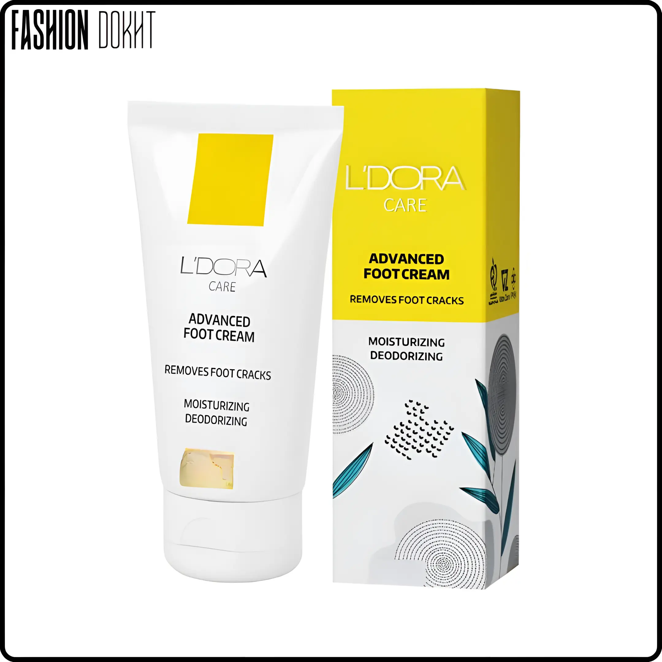 کرم ضدآفتاب لدورا کر SPF50 بی رنگ - ۸۰ میل