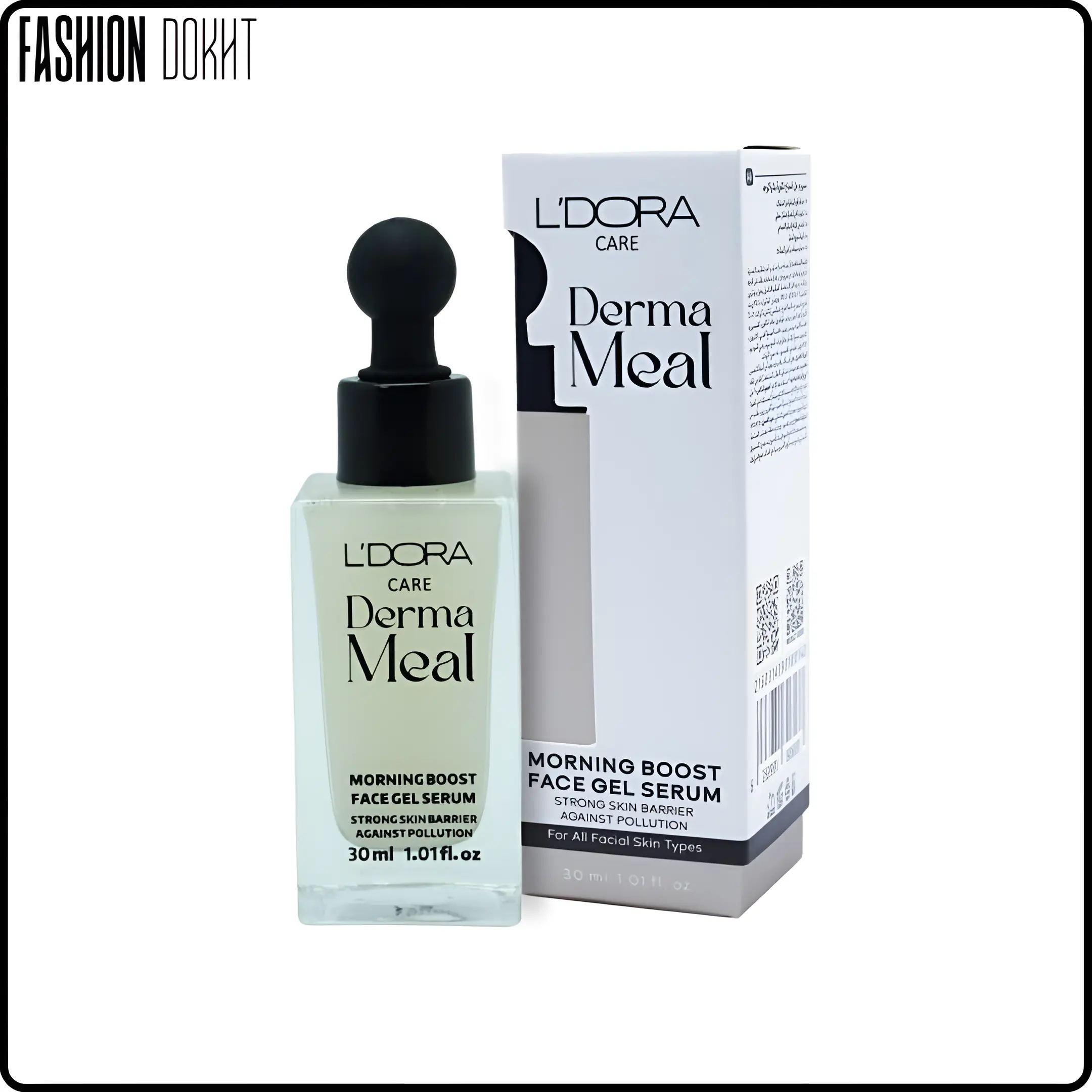 ماسک پودری اسپیرولینا هیدروژلی کائولن لدورا 12 عددی