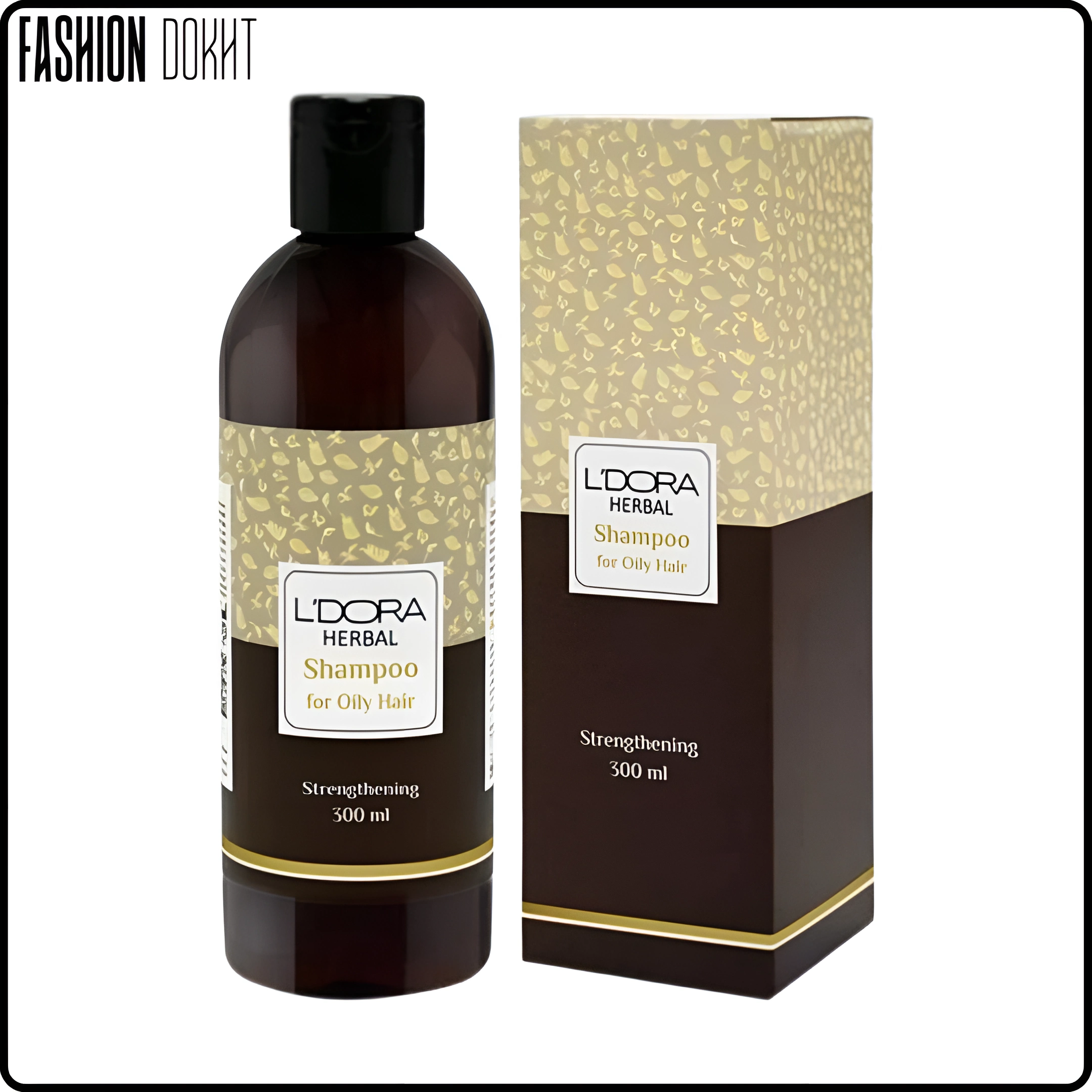 شامپو گیاهی مناسب موهای چرب لدورا – کنترل کننده چربی کف سر