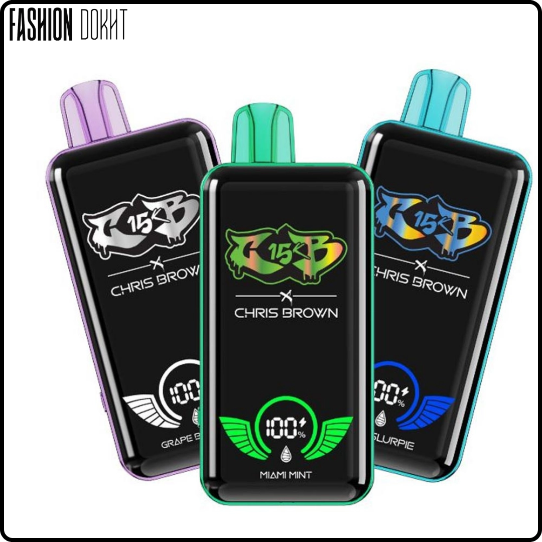 پاد های یکبار مصرف کریس براون 1500 پاف - CB15K