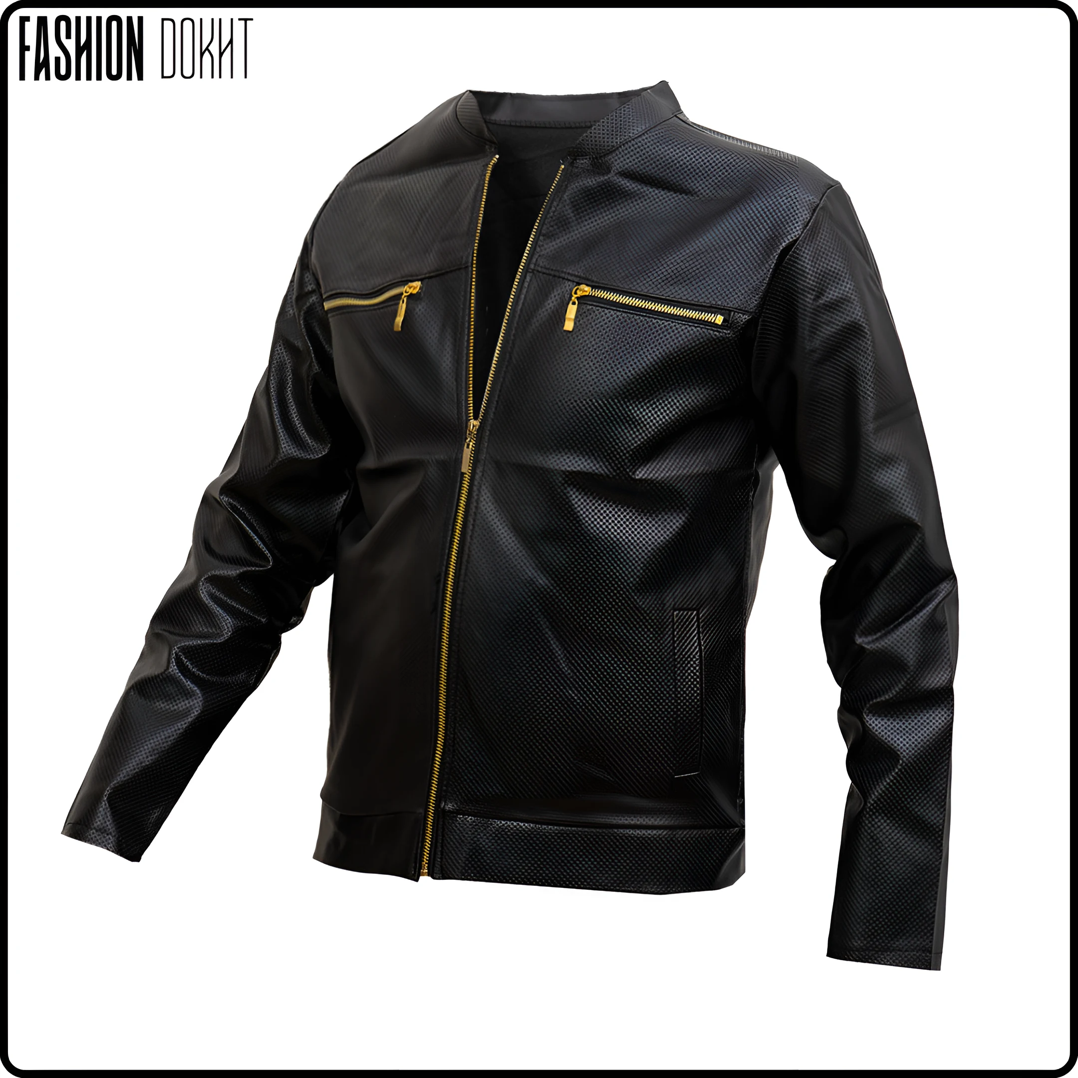 کاپشن چرم مردانه مدل SERGIO