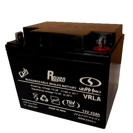 ۱۲ ولت ۴۲ آمپر یو پی اس صبا باتری