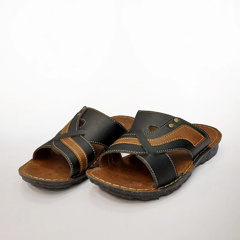 دمپایی مردانه مدل سپهر کد Si-032-Bk