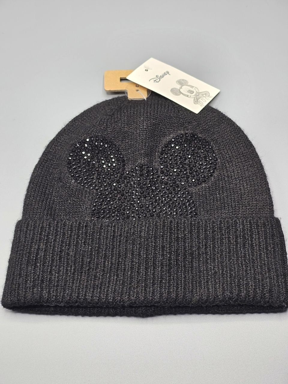 کلاه بافت مشکی کد ۲۳۱ برند دیزنی