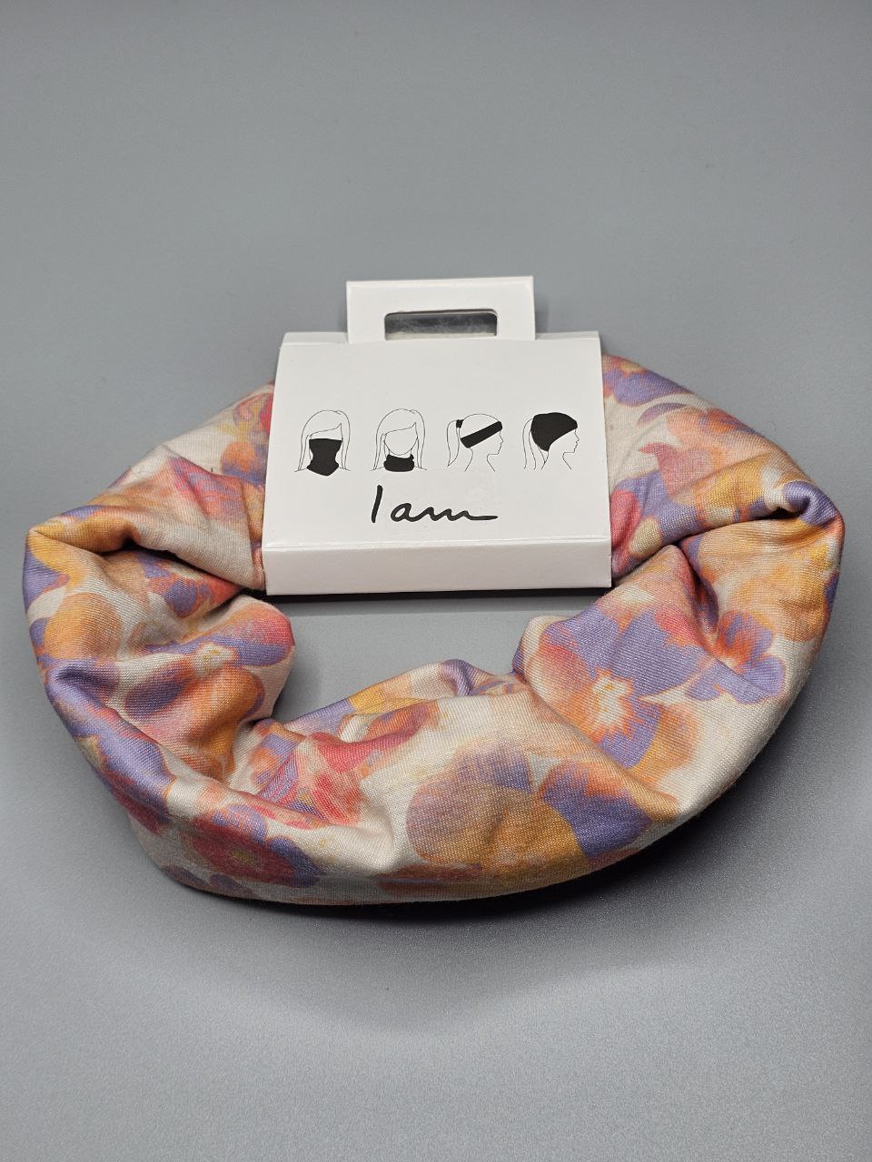 شال رینگی گلدار کد ۴۲۱ برند آی ام