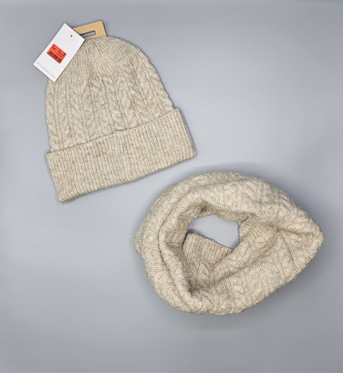 ست کلاه و شال رینگی کد ۵۱۴ برند اکسسوری (accessories)