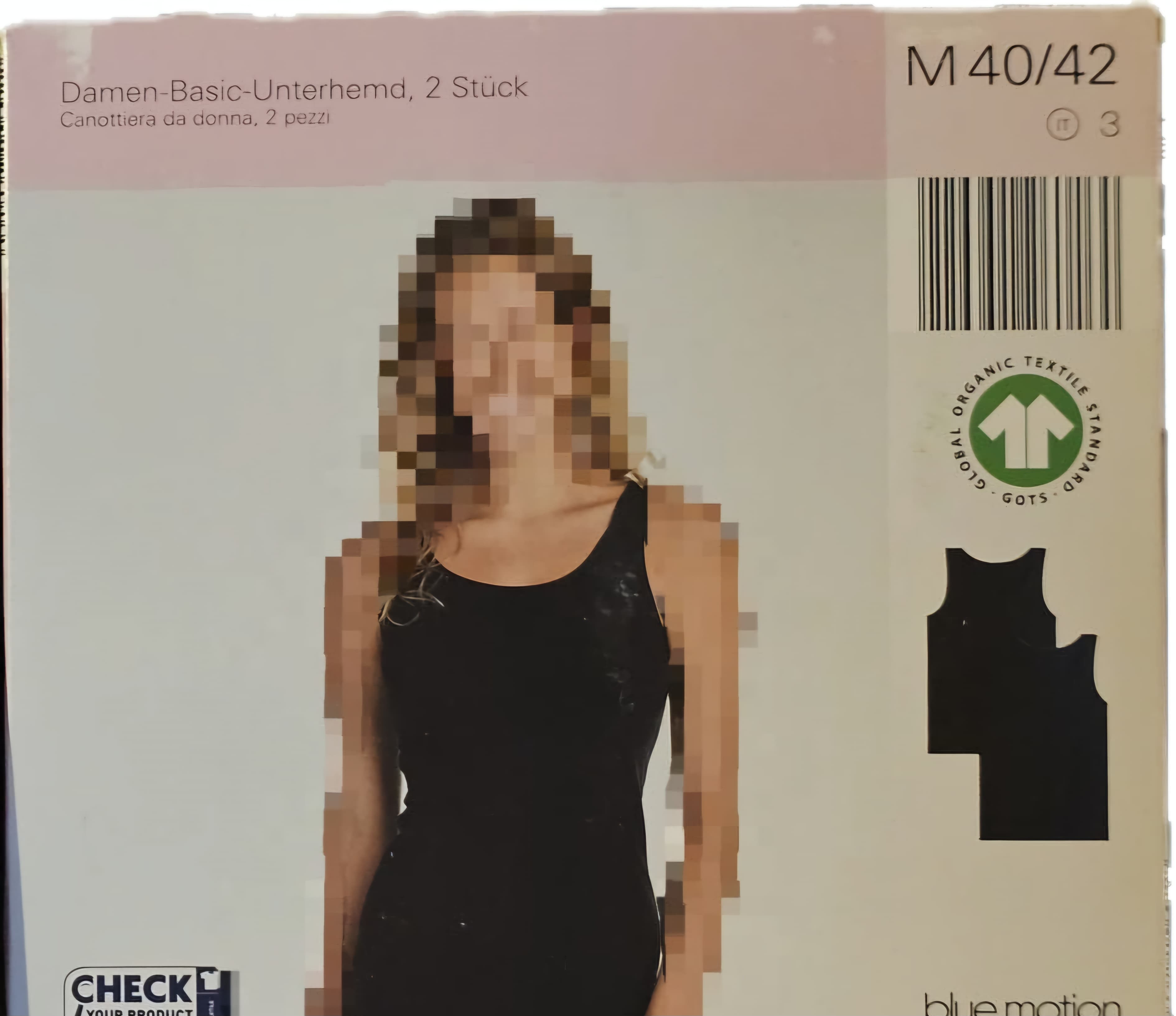 تاپ رکابی خارجی برند بلوموشن(blue motion) وارداتی