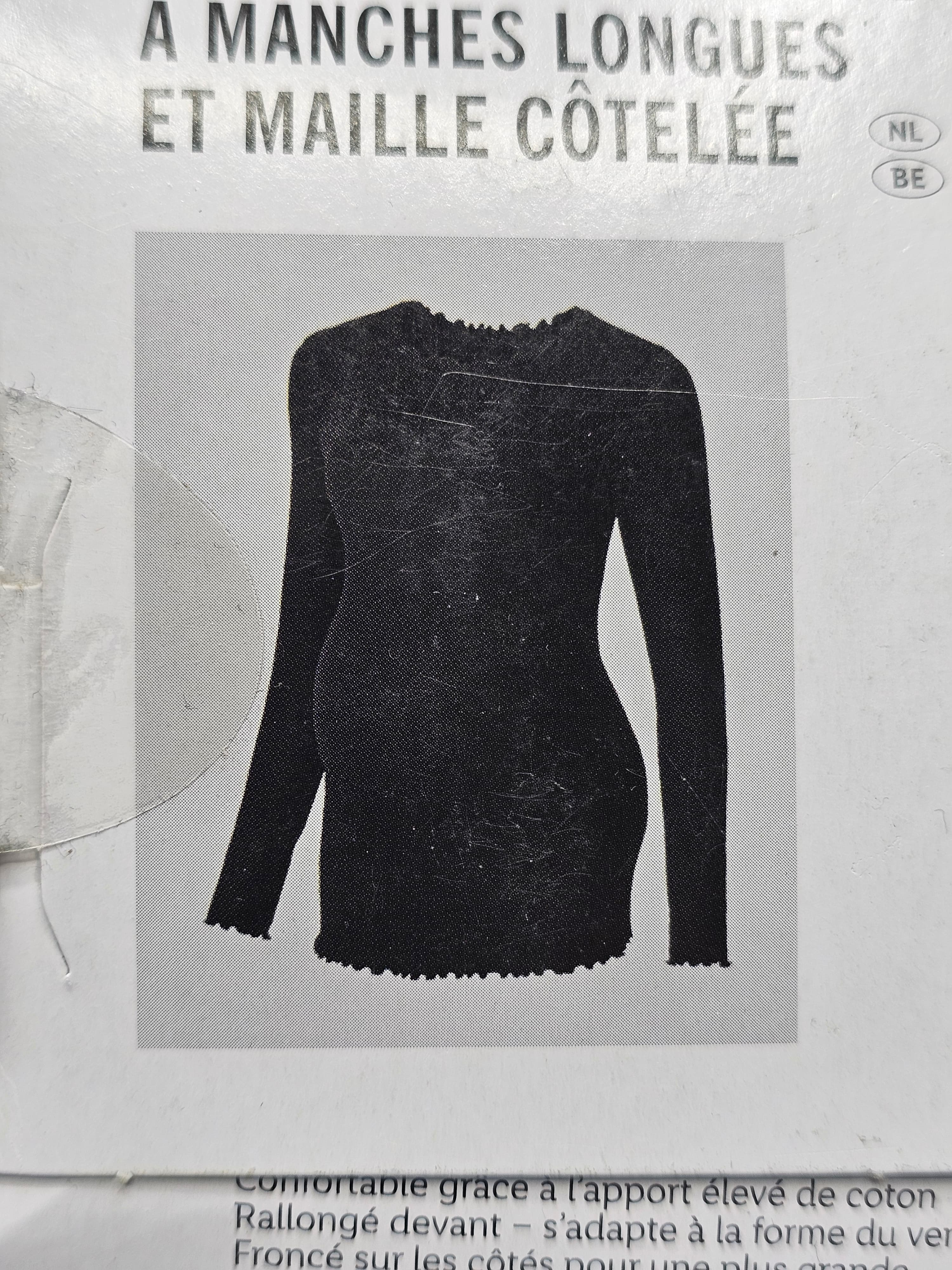 بلوز آستین بلند کبریتی دوره بارداری خارجی برند اسمارا(esmara) وارداتی