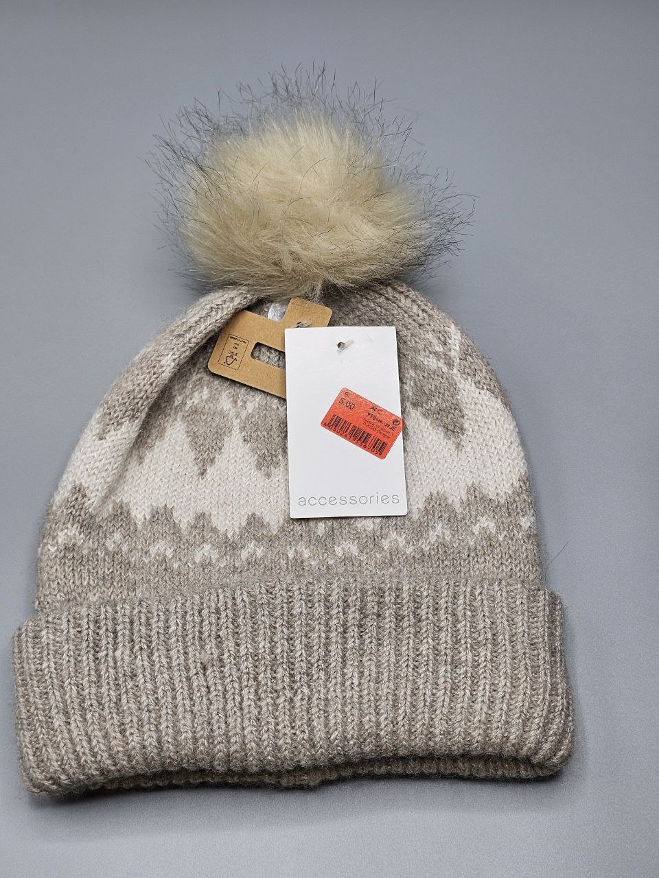 ست کلاه و دتکش بافت کد ۵۱۶ برند