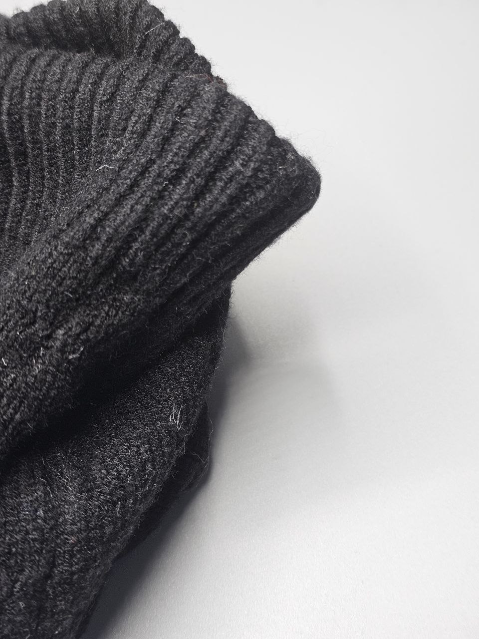 شال رینگی بافت مشکی کد ۴۲۲ برند اکسسوری